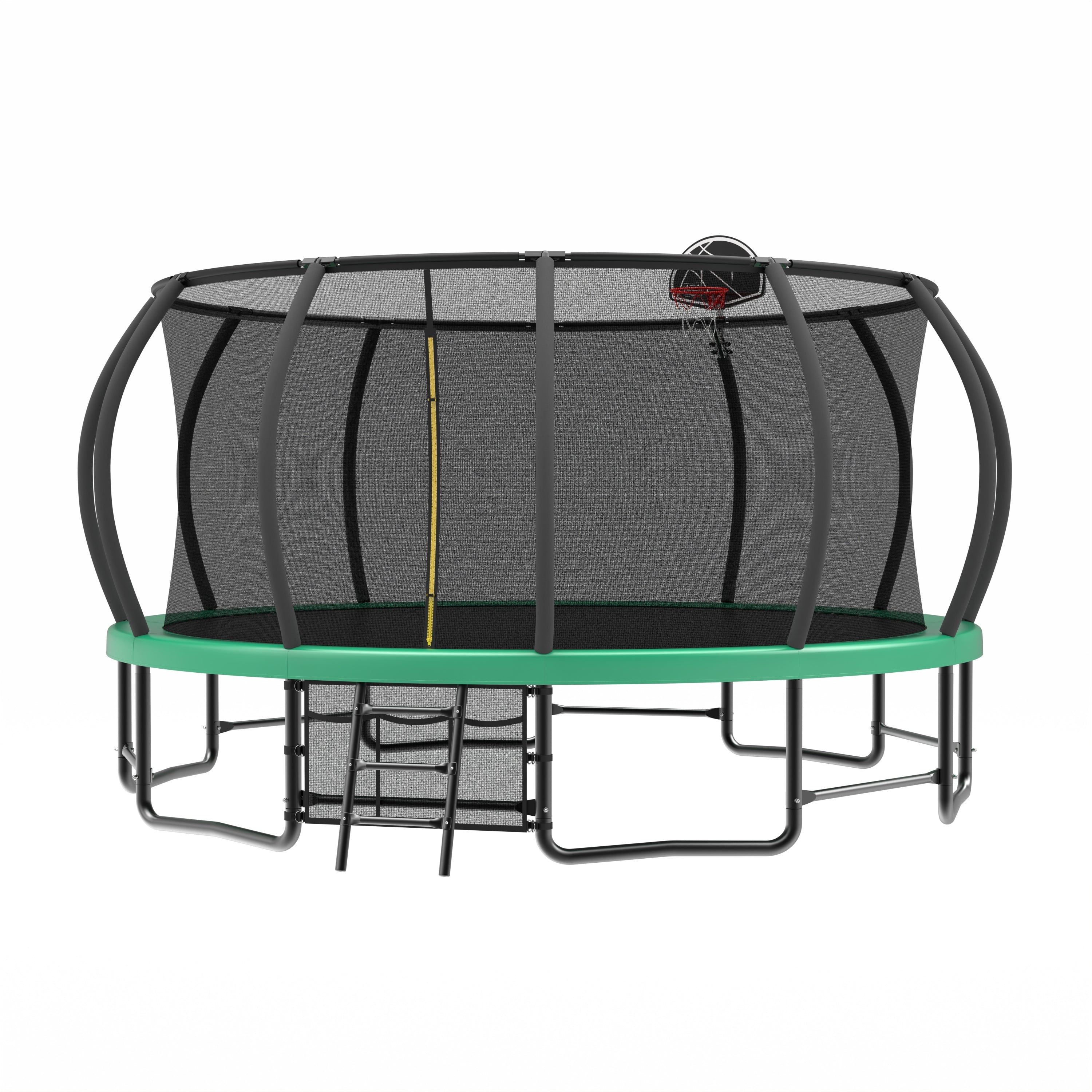 Green fine-mesh safety enclosure net UV-resistant weave detail