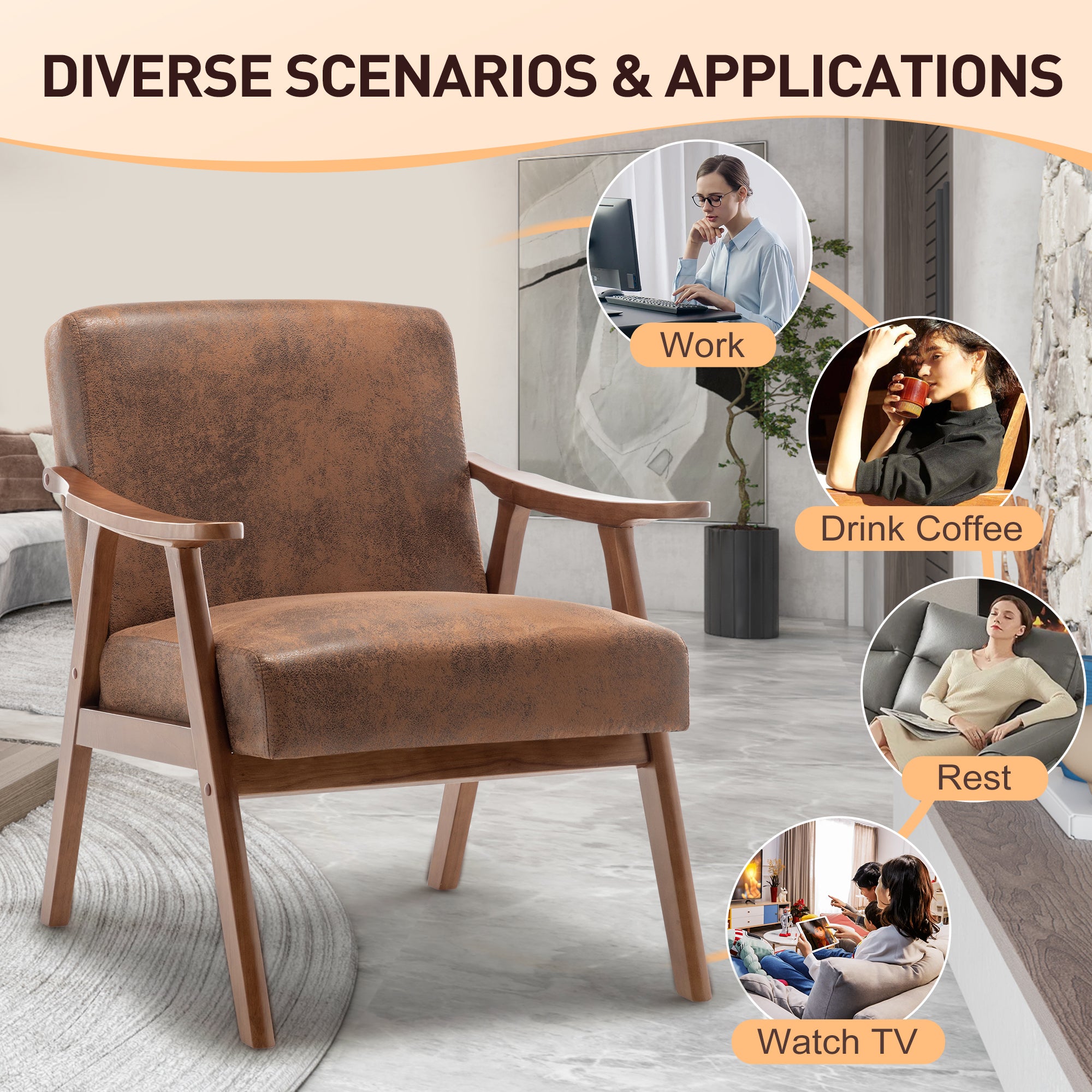 Extra-thick backrest detail