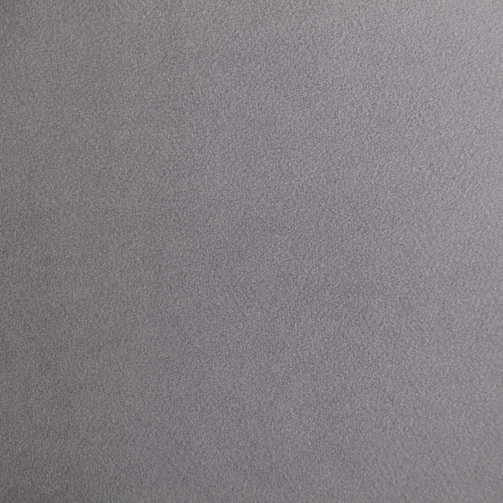 Gray velvet bucket chair comfortable round seat detail