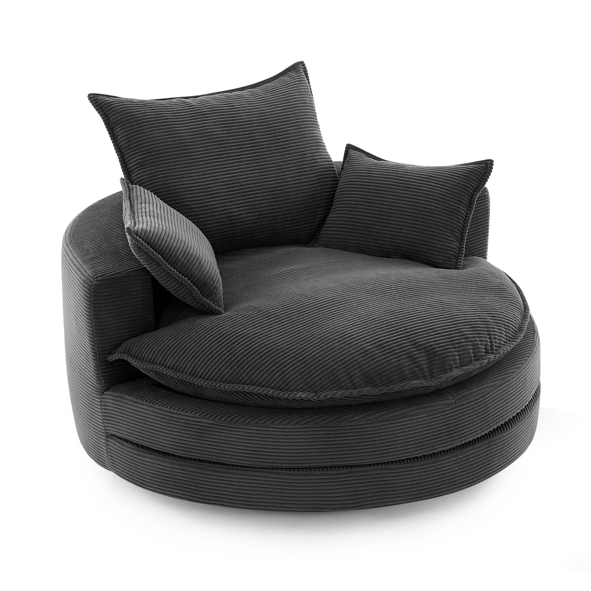 Accent chair assembly and dimension reference