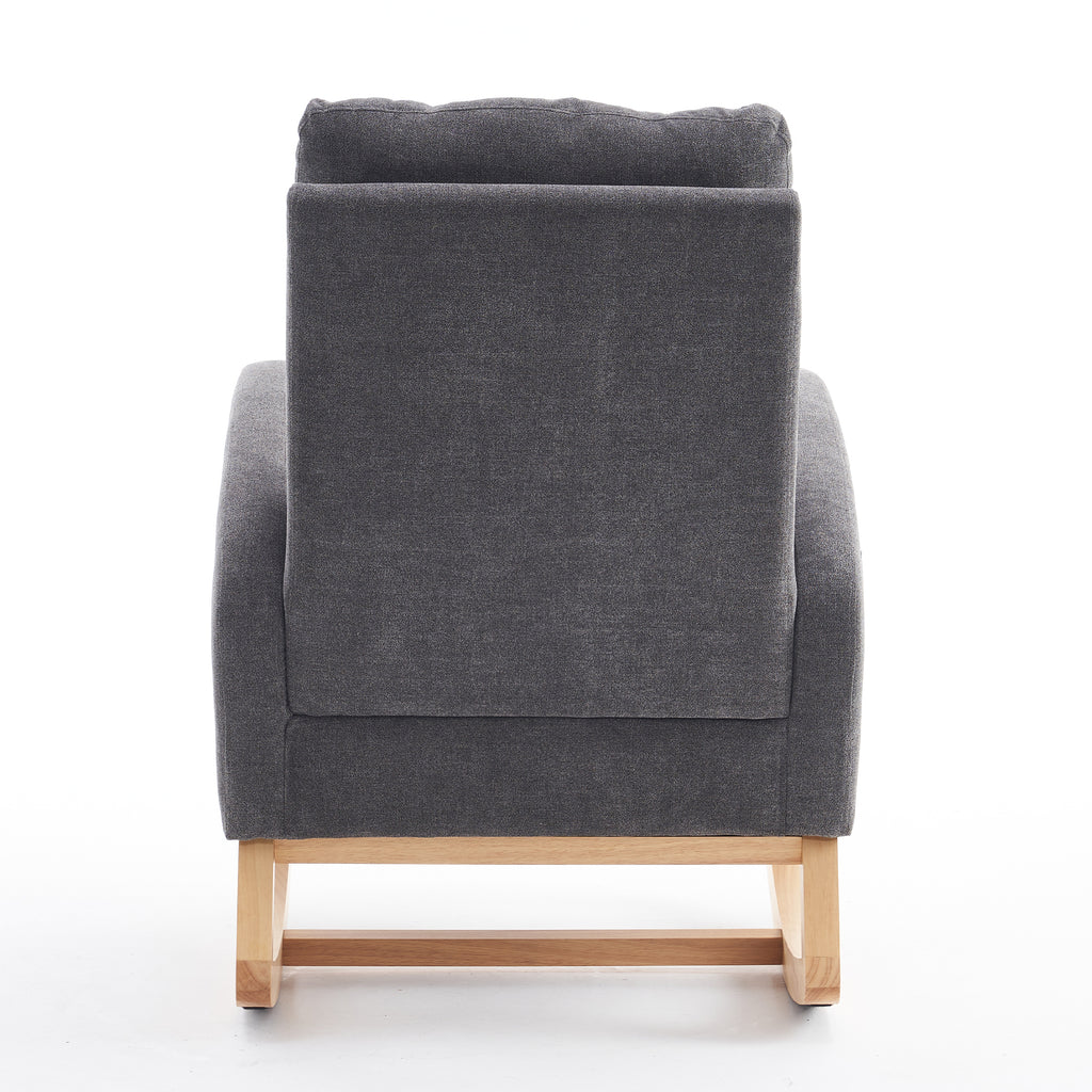 Rocking chair and footrest lifestyle photo