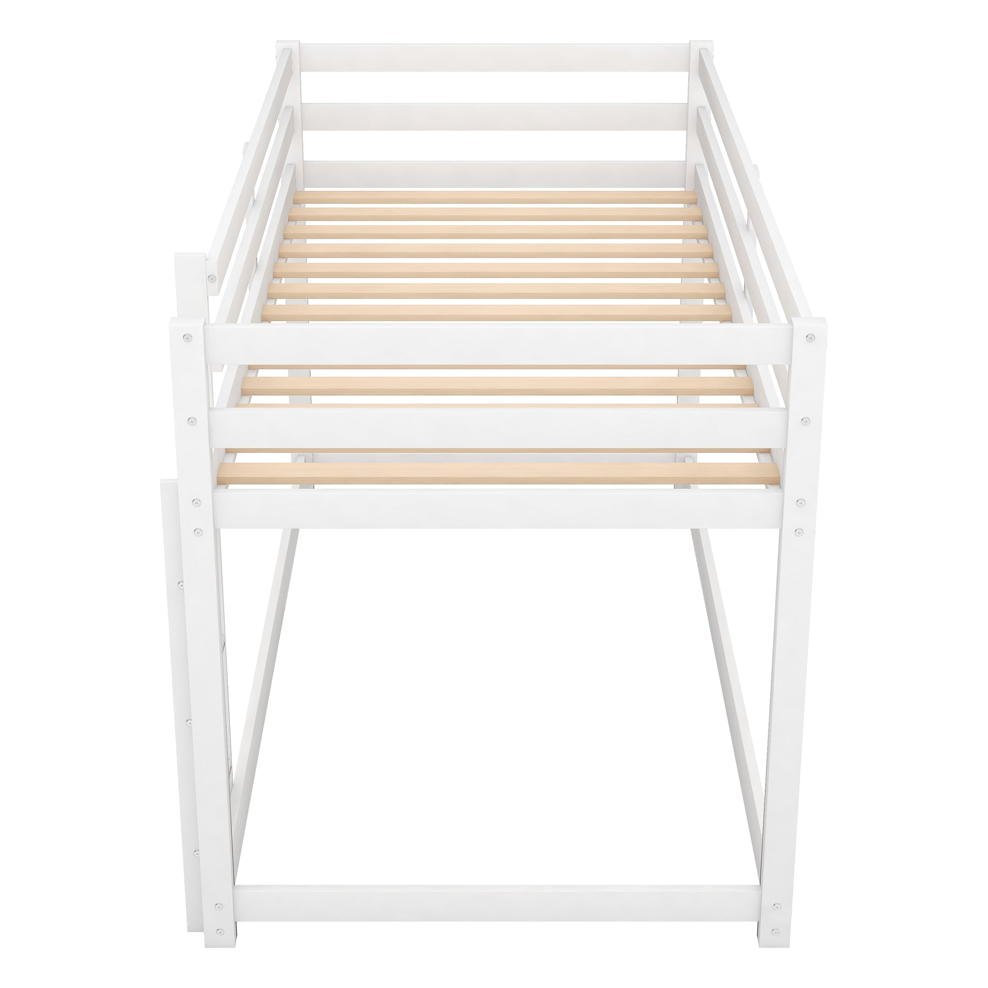 Solid pine wood frame construction detail