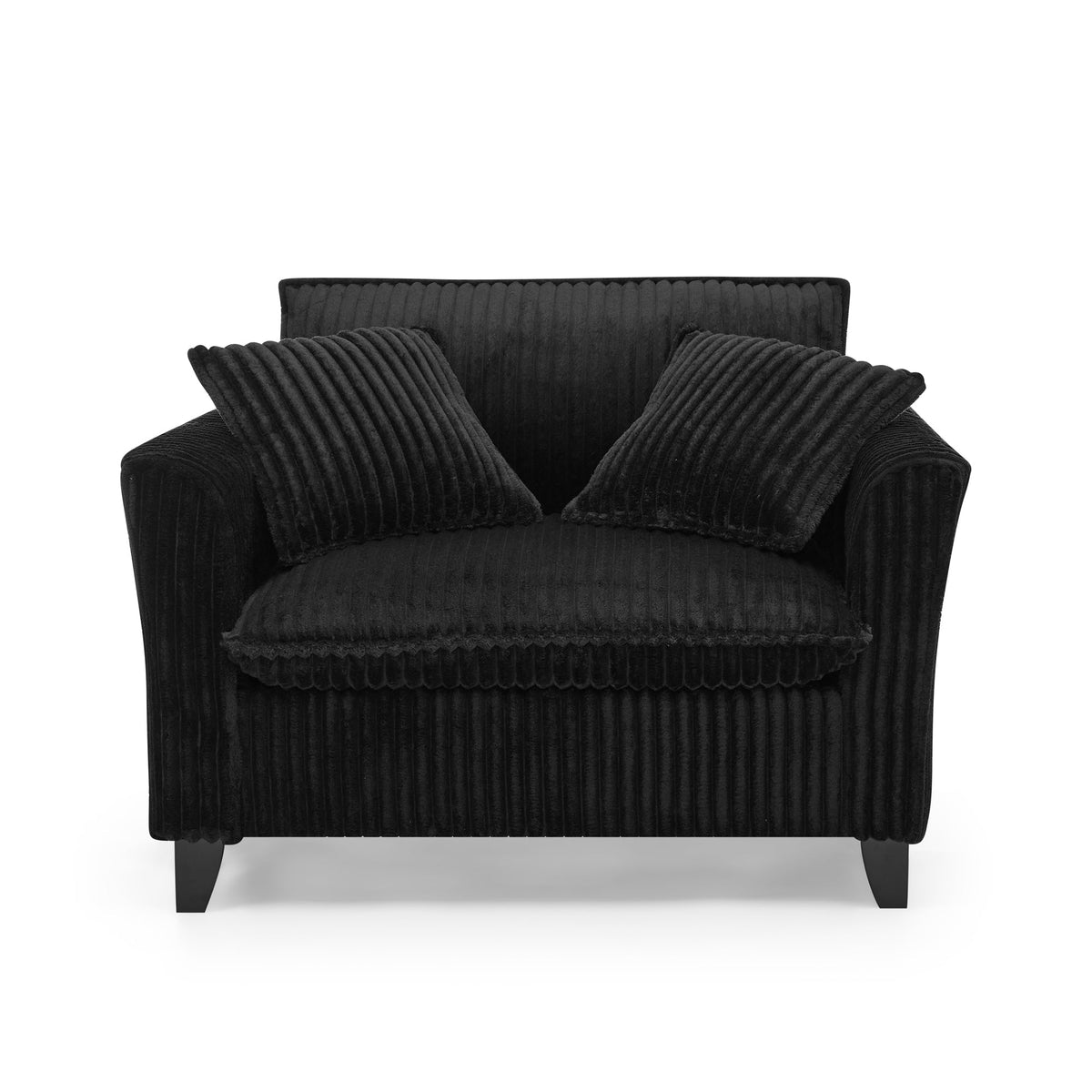 Lazy sofa chair, comfortable single-person sofa chair, with a backrest and soft seat cushion, having armrests on both sides, suitable for living room and bedroom - Brown