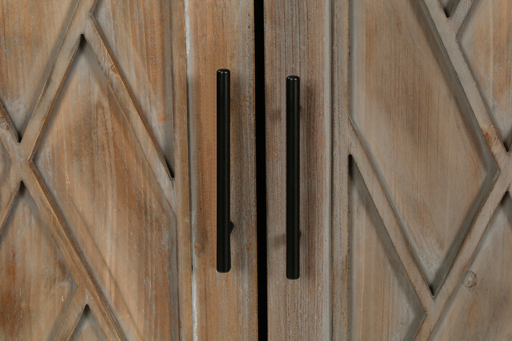 Dining room buffet sideboard four-door cabinet