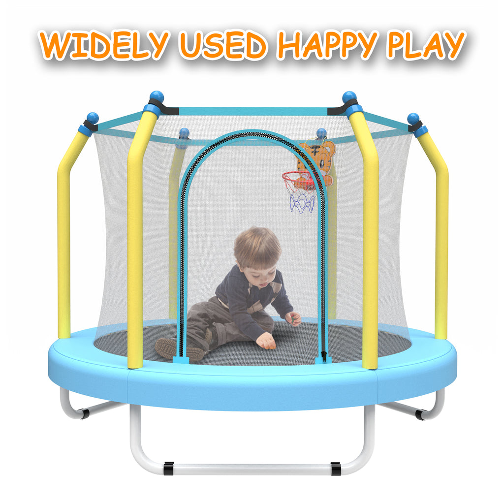ASTM-certified toddler trampoline product photo