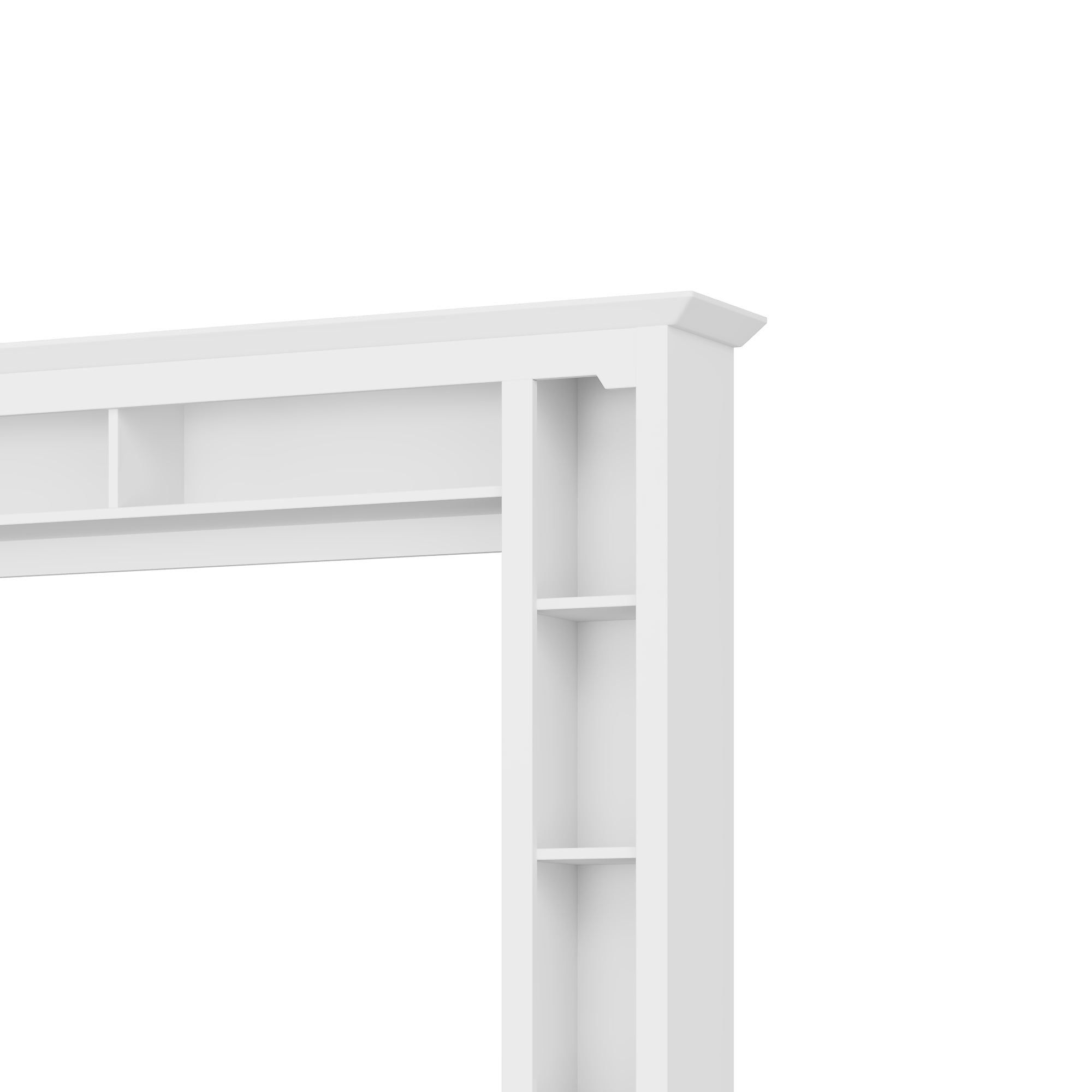92" Entertainment Center Wall Unit with Glass Doors — for TVs Up to 80"