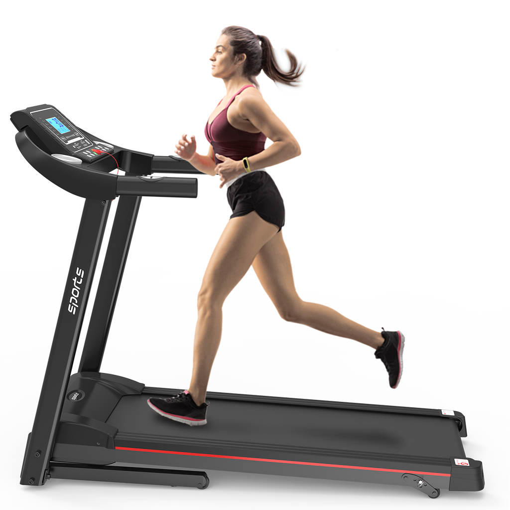 Foldable treadmill Fitshow App Bluetooth connectivity feature