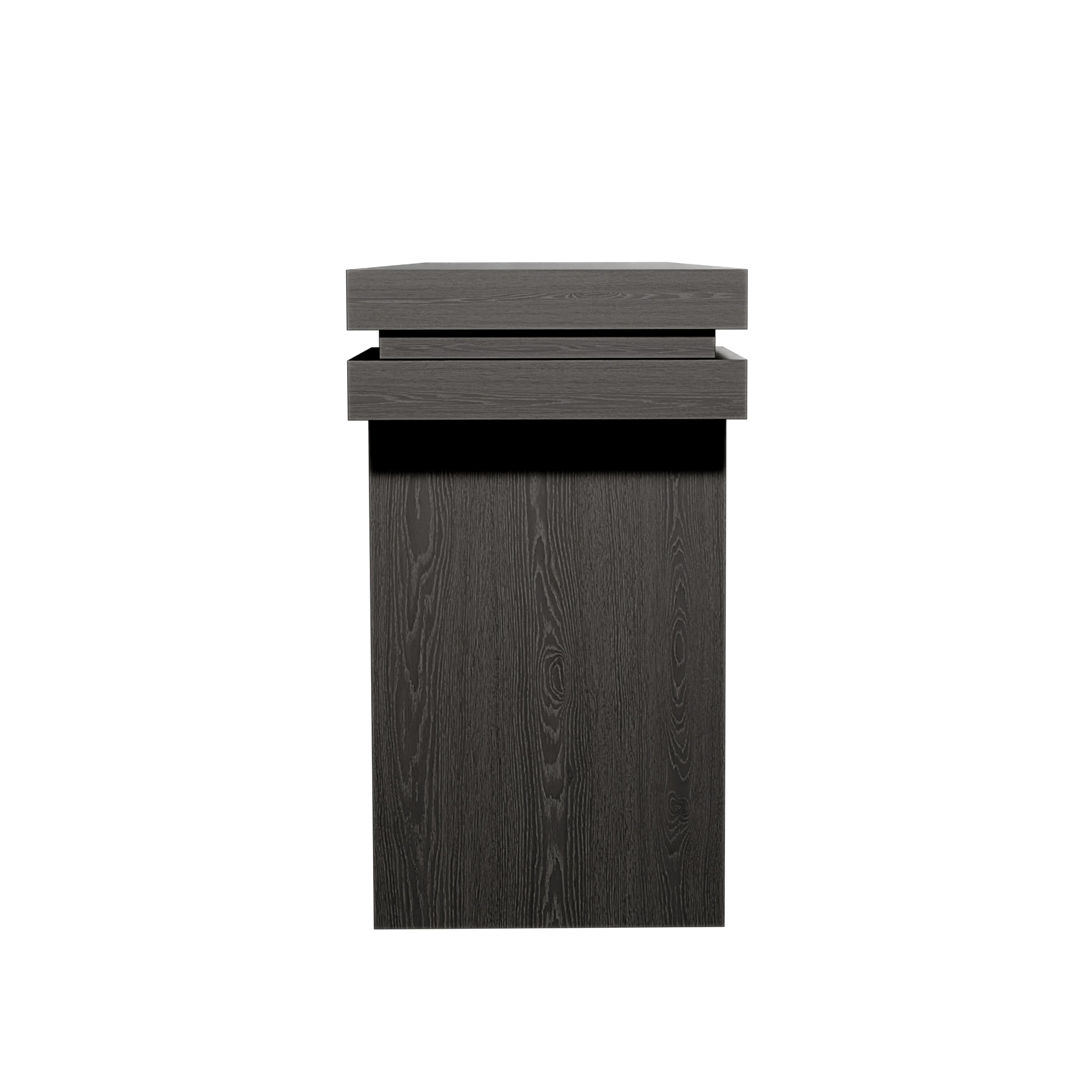 66 inch black sofa table narrow hallway placement