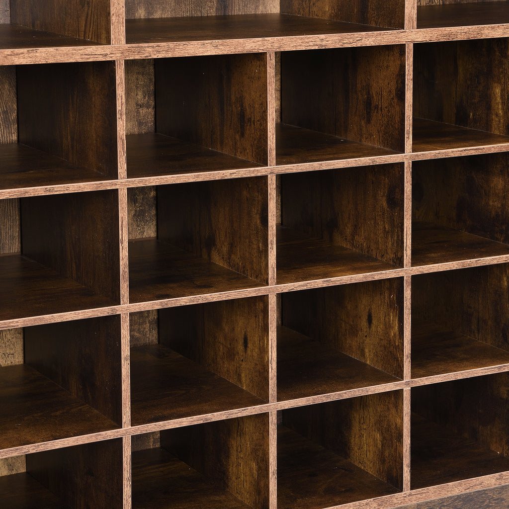 Shoe console cabinet curved base stylish design