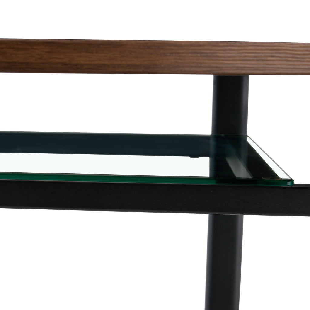 Table and chair set.42 inch modern minimalist brown wood grain round dining table set.Paired with 6 Black Artificial PU Chairs With Curved Widened Cushion Design. Suitable for dining rooms,office,etc.