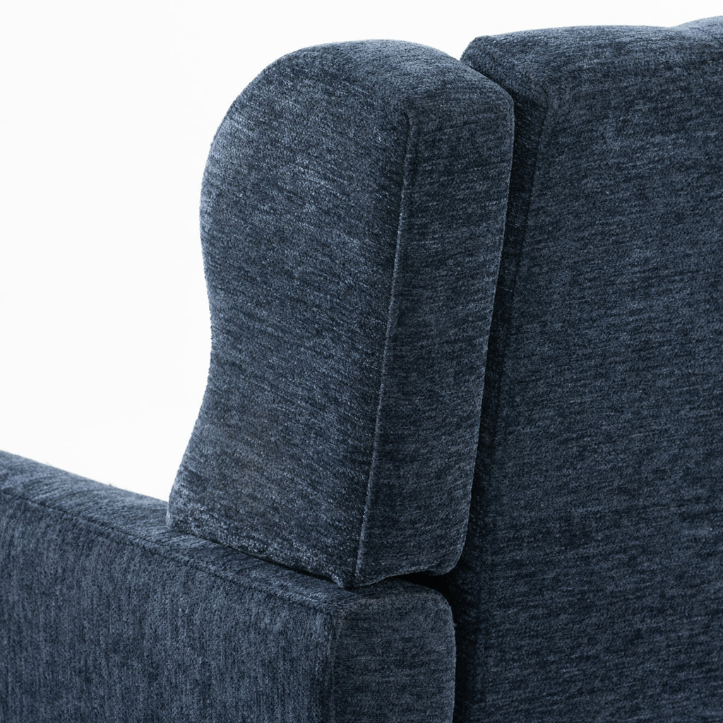 Chenille fabric texture close-up