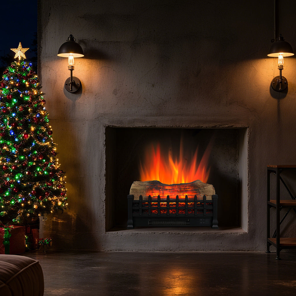 Electric fireplace insert CSA UL certified safety features