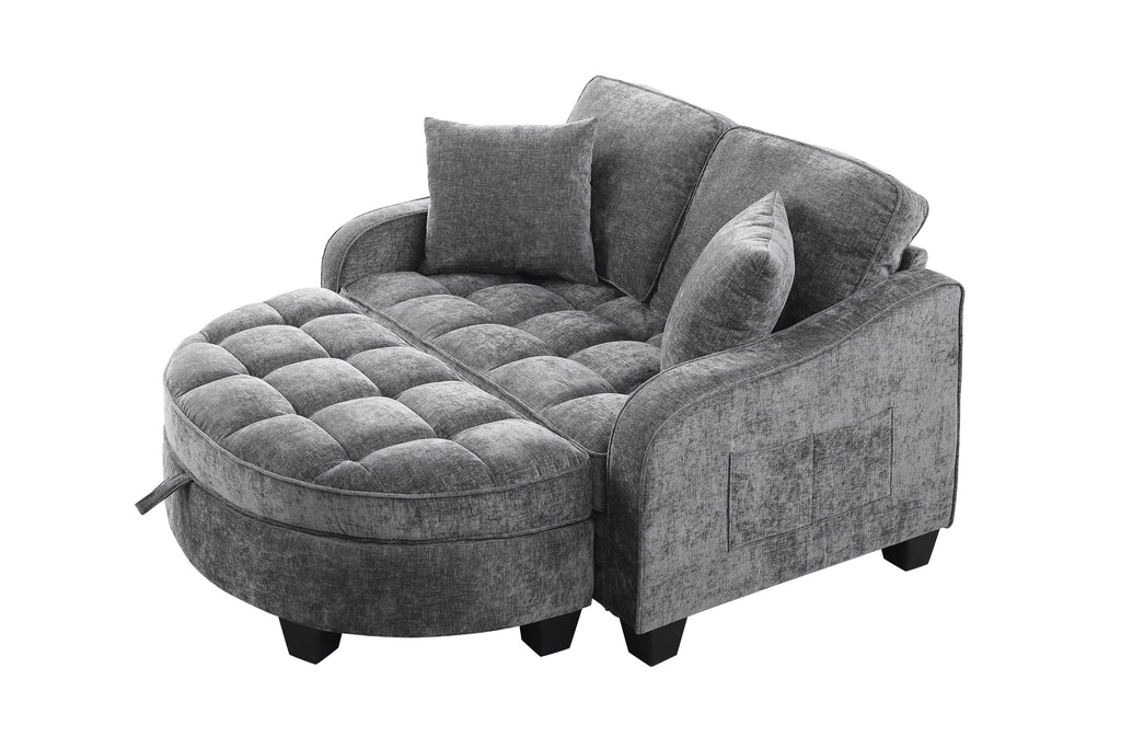 Plush corduroy upholstery texture close-up