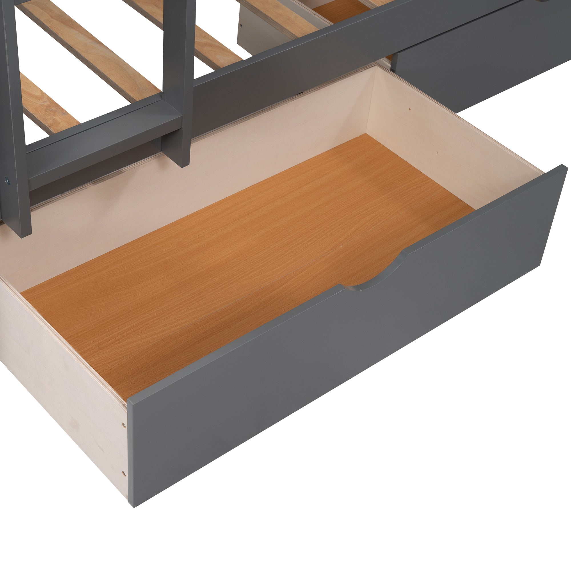 Twin bunk loft bed product dimensions overview