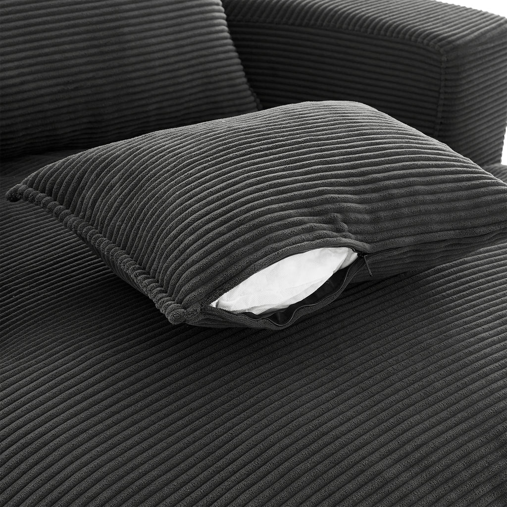 Dual-layer cushion seating detail