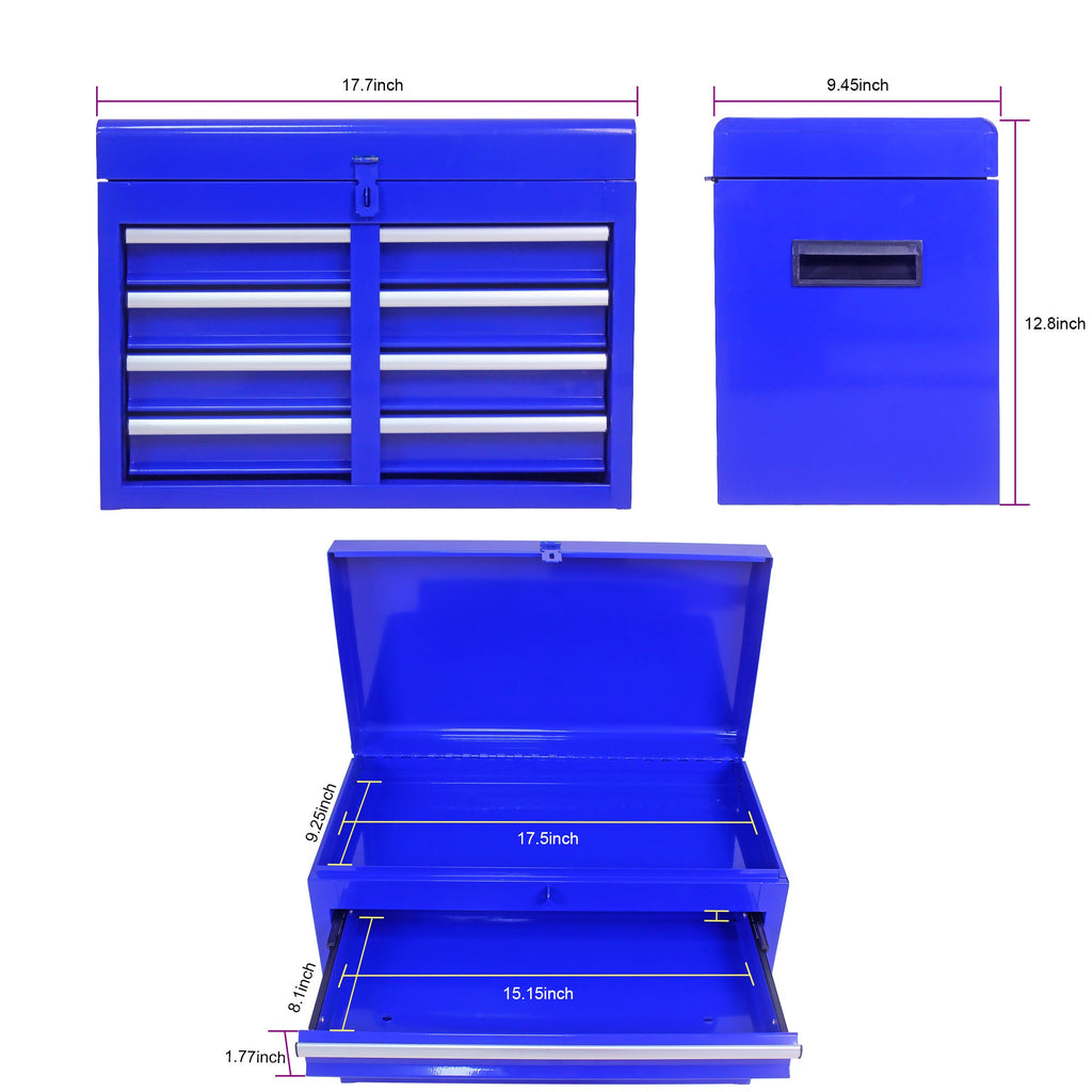 5-Drawer Rolling Tool Chest — Metal Tool Storage Cabinet