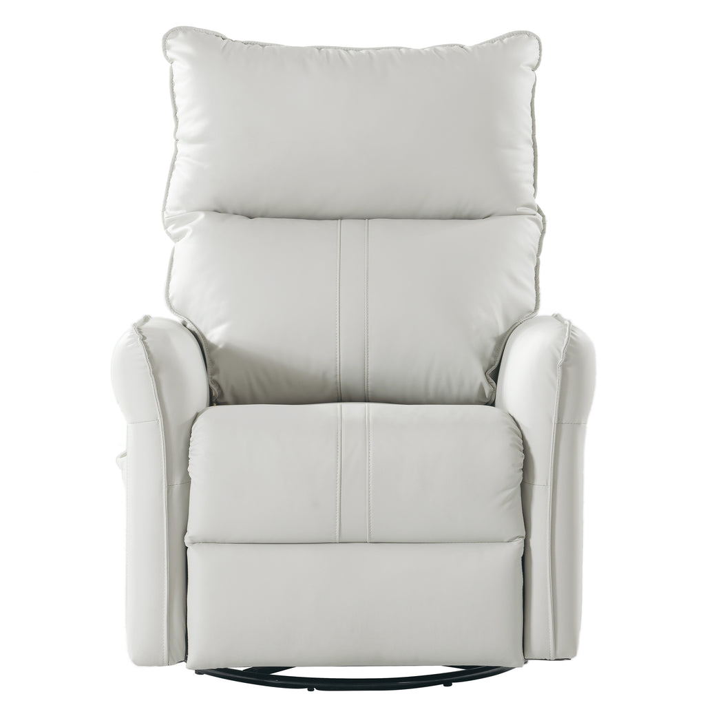 Power reclining chair light gray — nursery setting