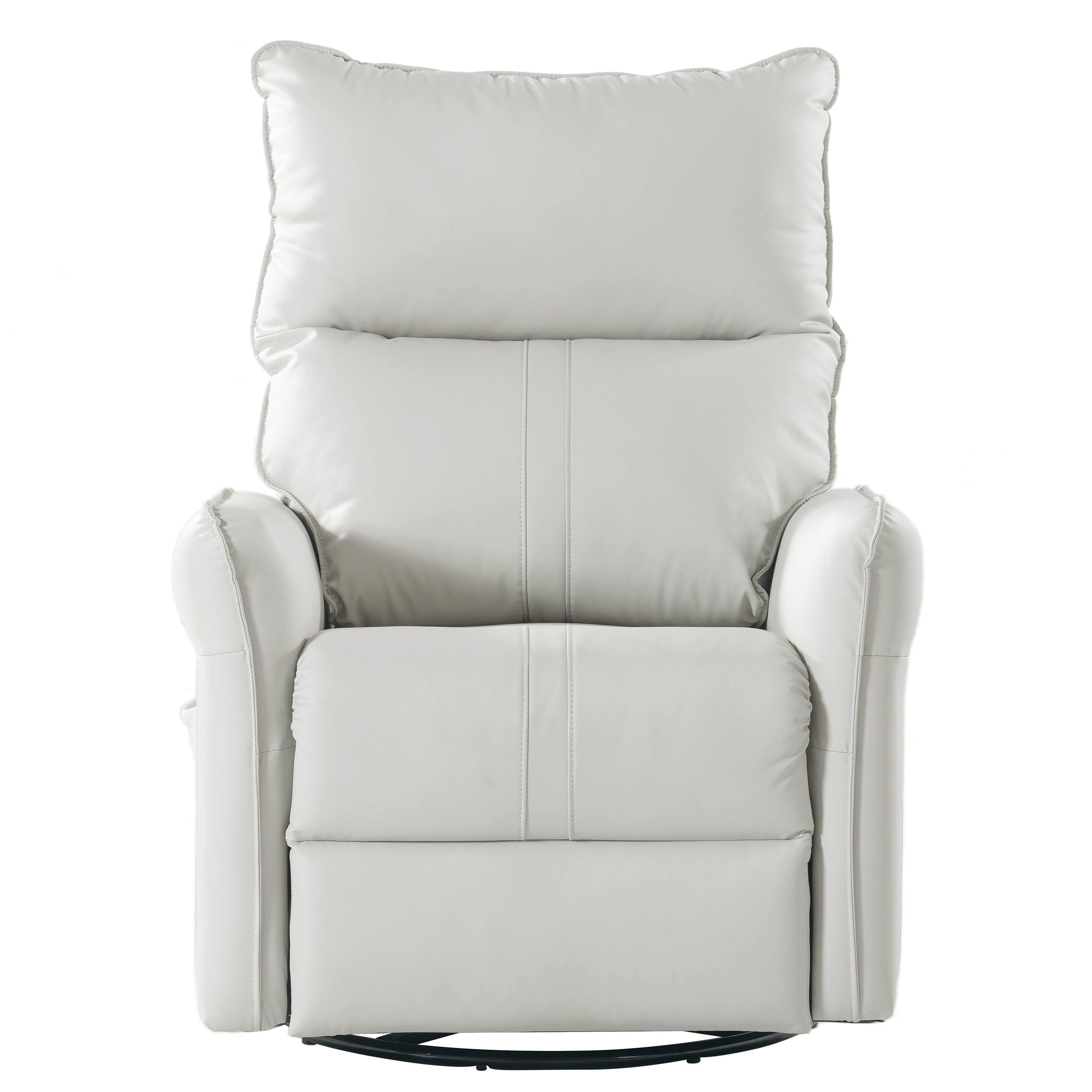 Power reclining chair light gray — nursery setting