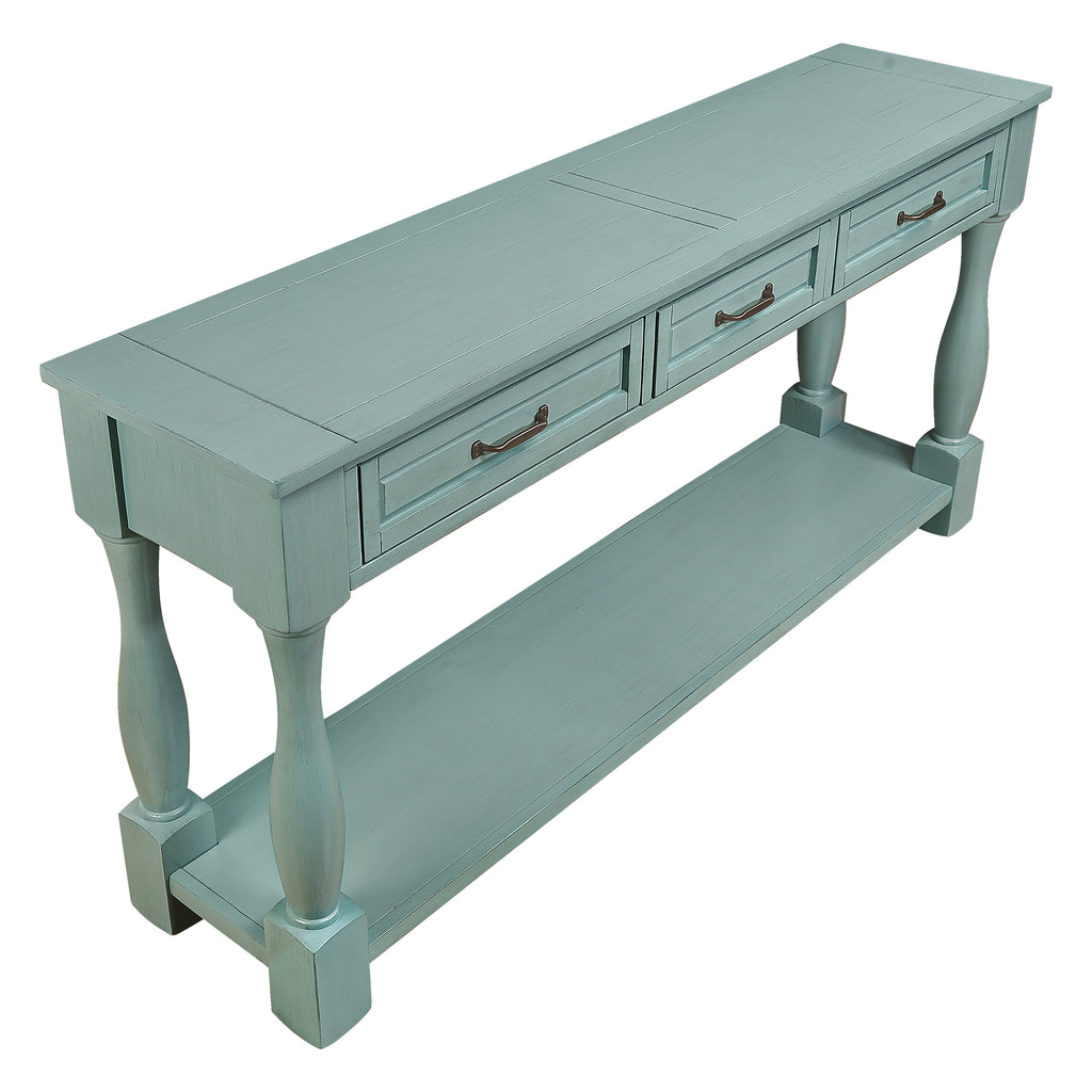 Bottom shelf with support leg stability detail