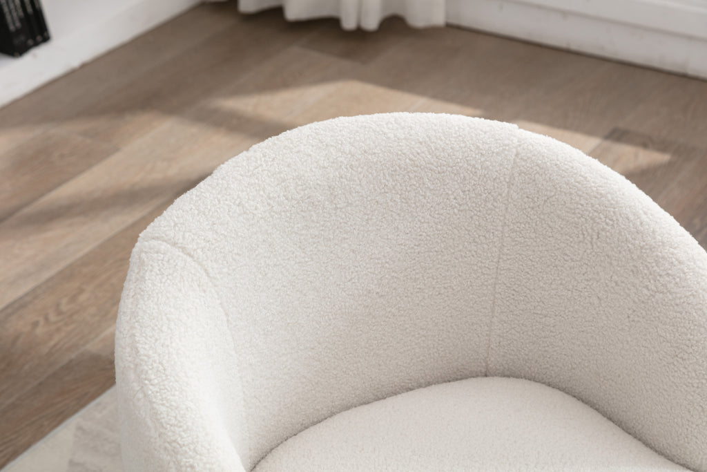 Teddy fabric upholstery close-up
