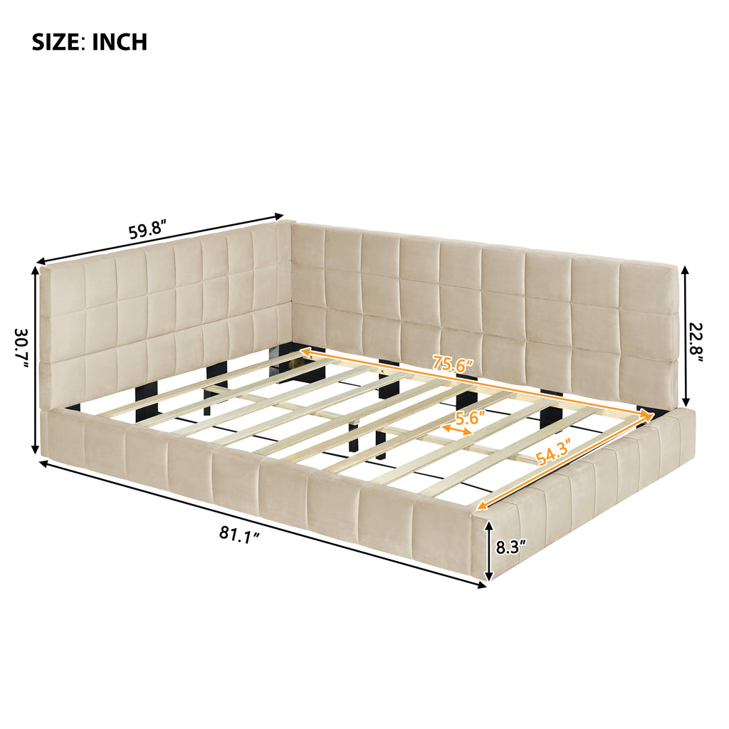 Full size daybed profile view