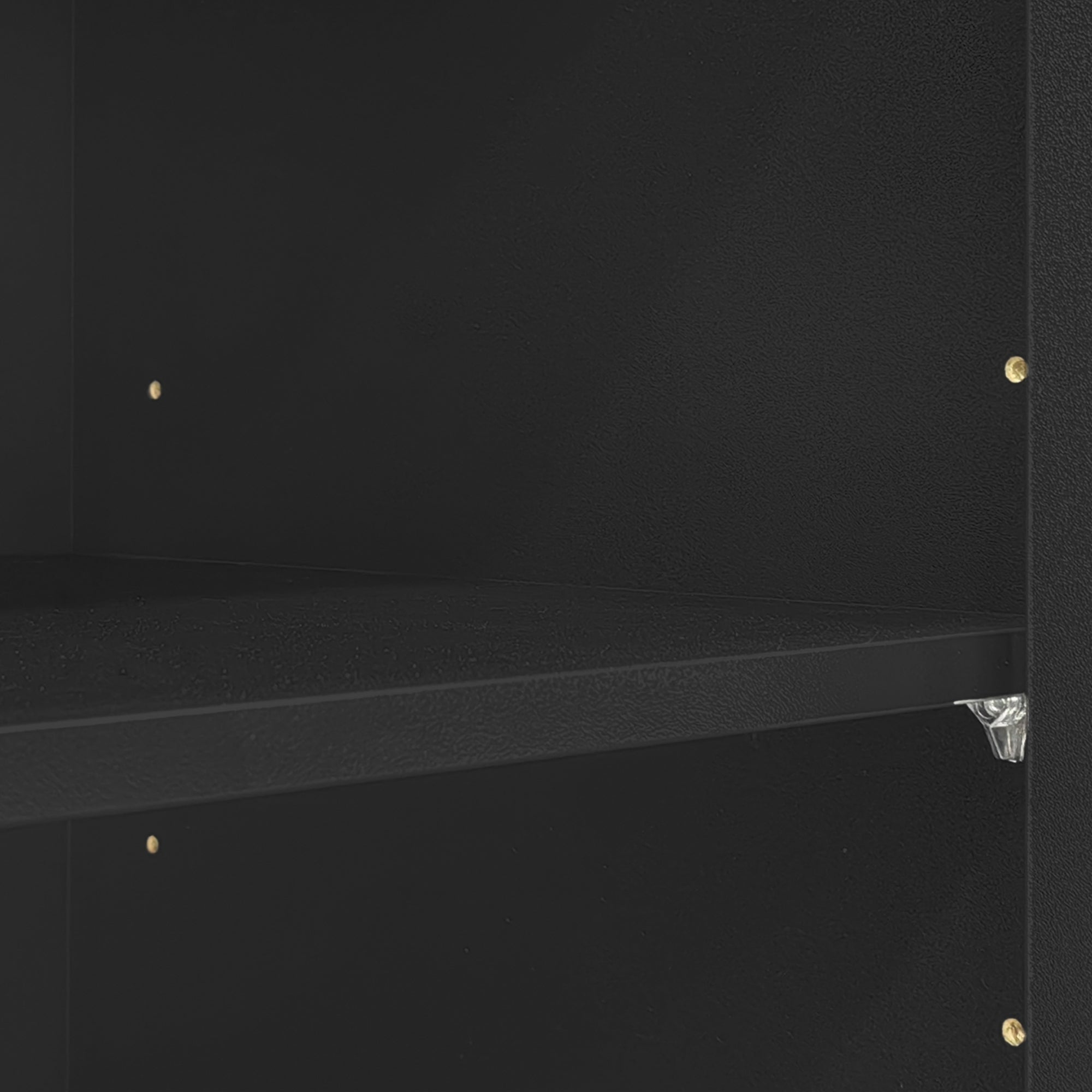 Wall unit bridge-top artistic line design detail