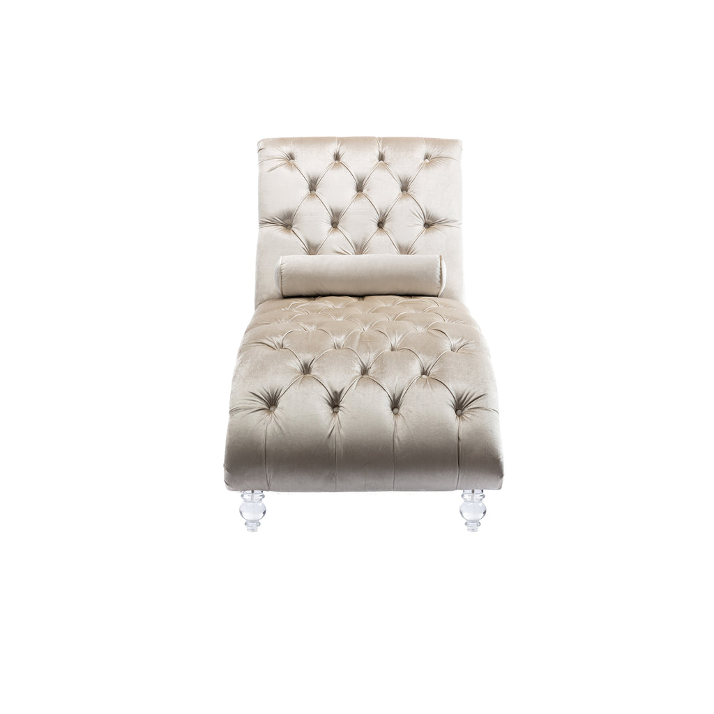 Studded trim and tufted back detail