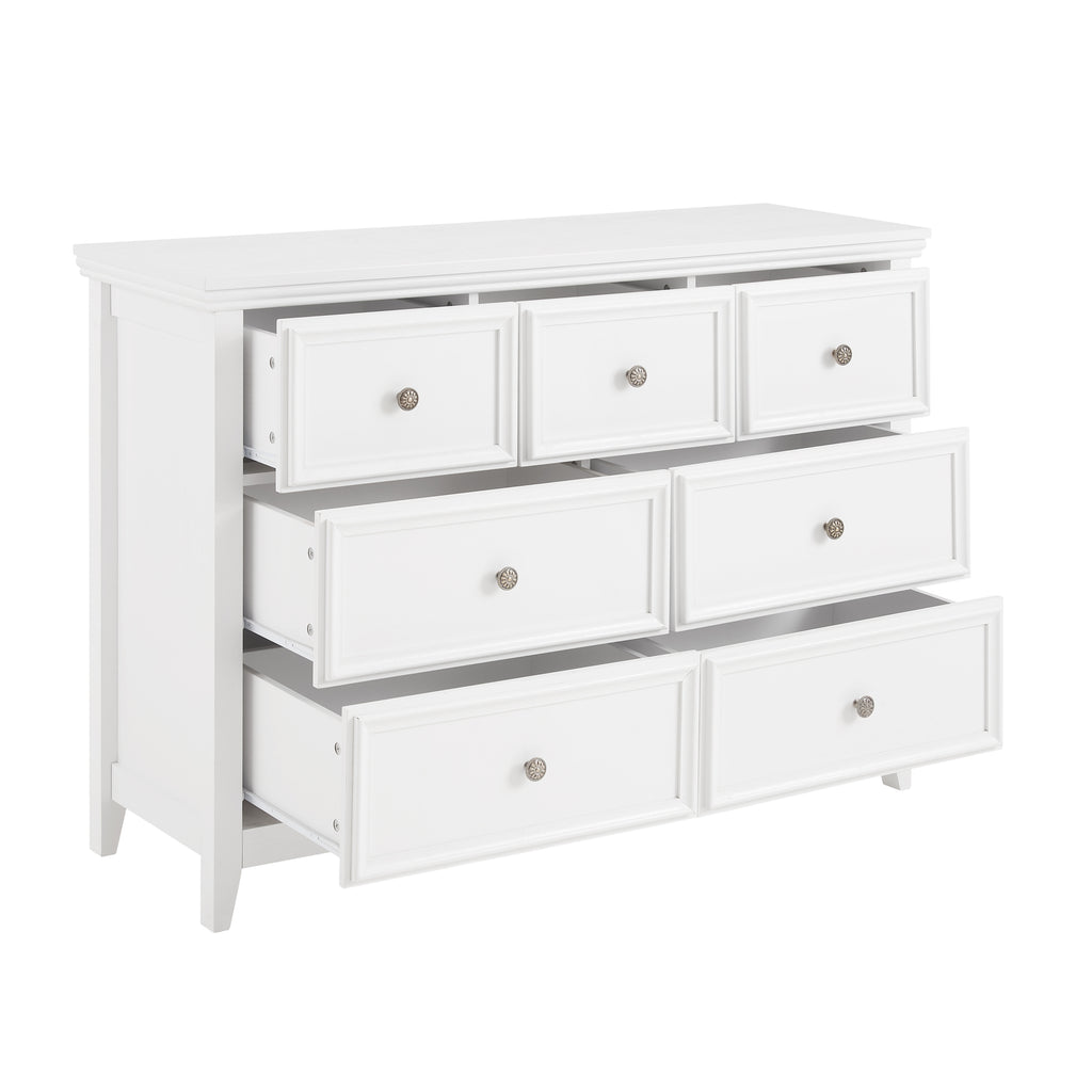 Modern dresser metal slide rails drawer mechanism