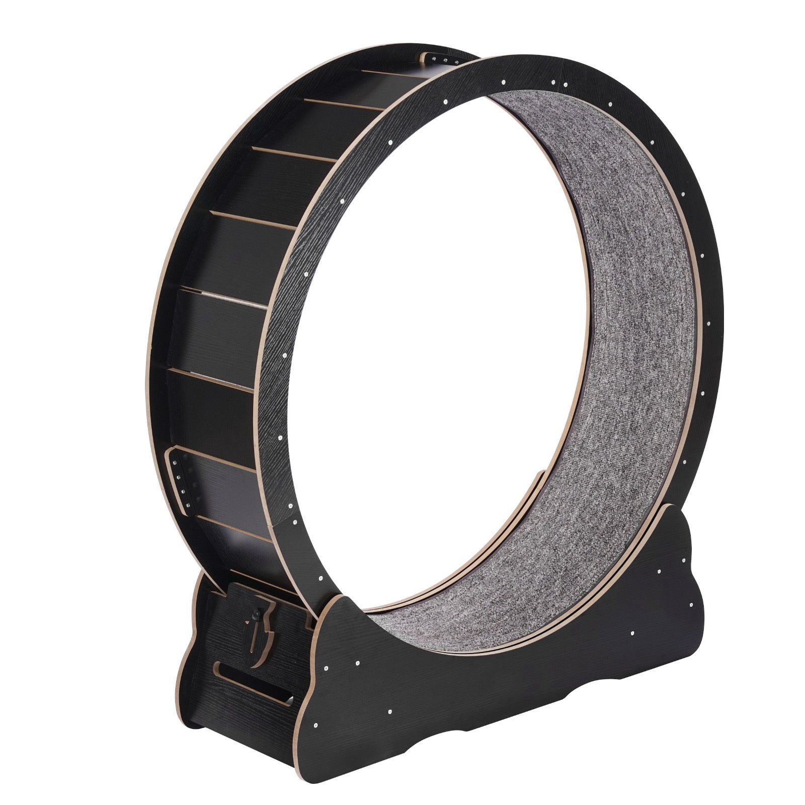 43.3" Large Cat Exercise Wheel — Silent Indoor Treadmill for Cats