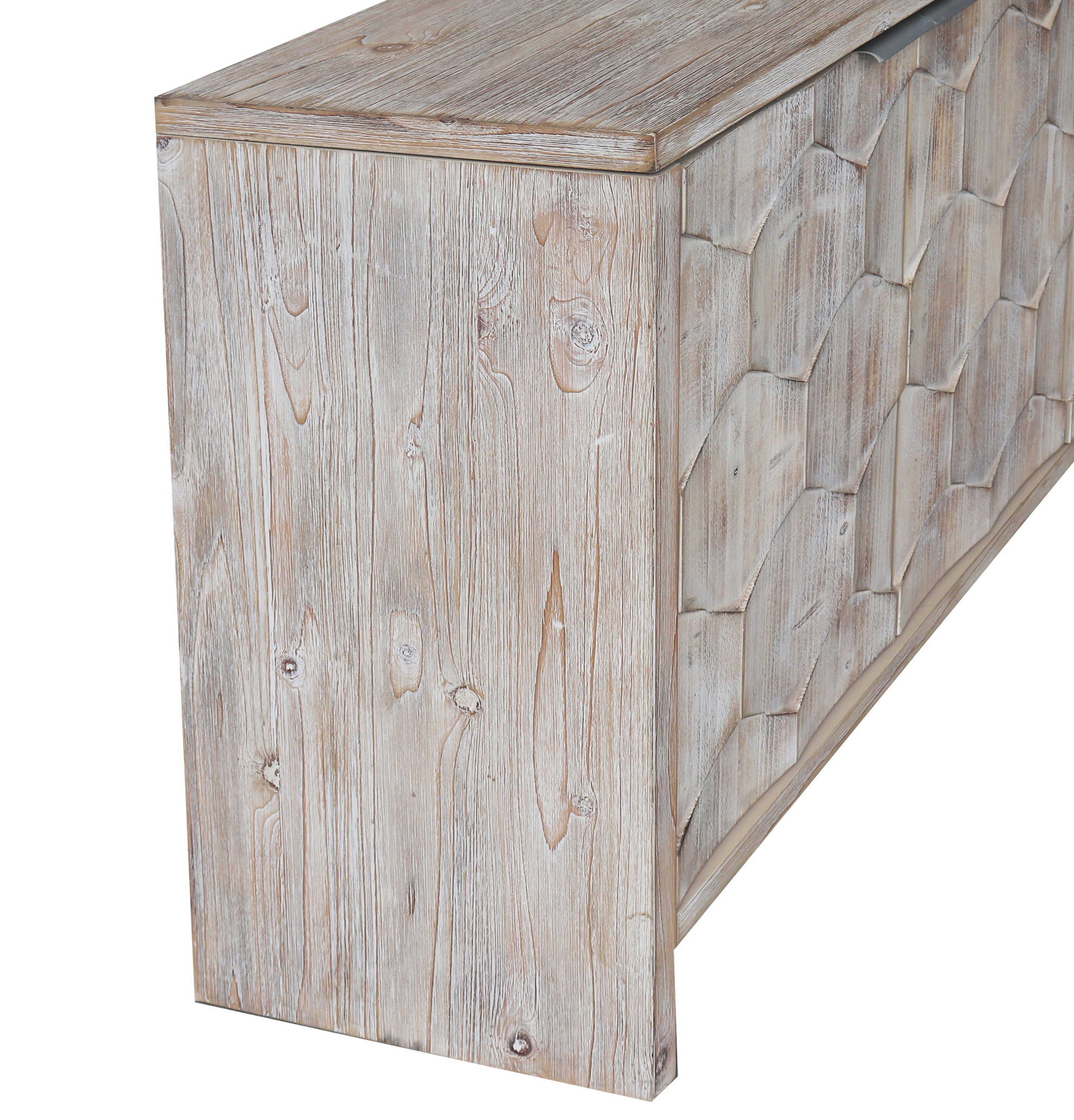 4-door console sideboard entryway cabinet