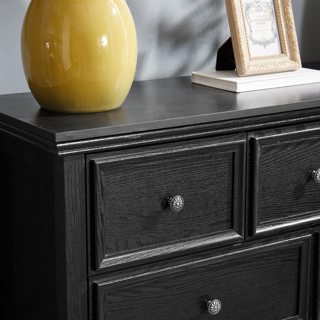 Modern 7-Drawer Dresser — Chest of Drawers Storage Cabinet