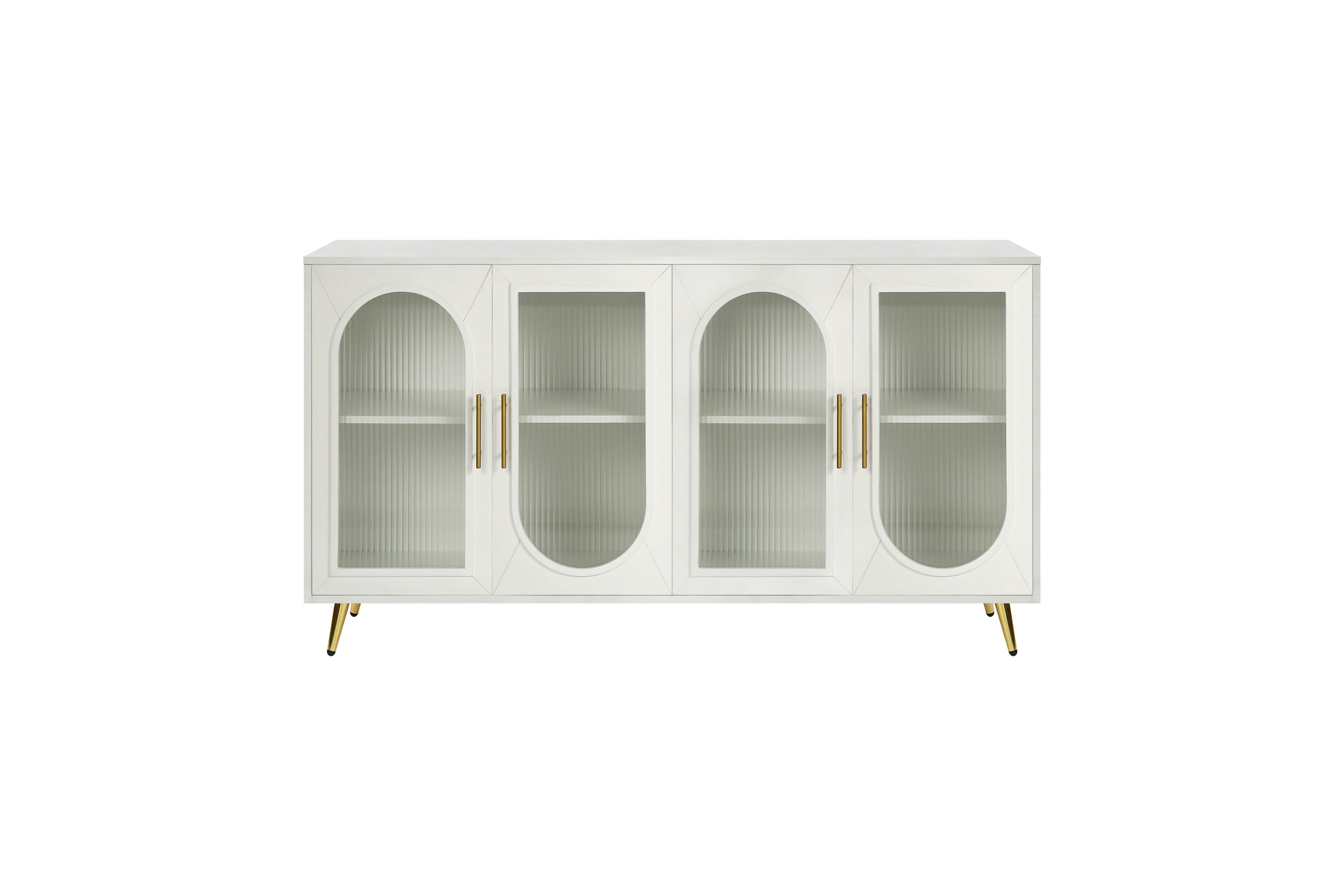 60 inch media console for 65 inch TV living room placement white