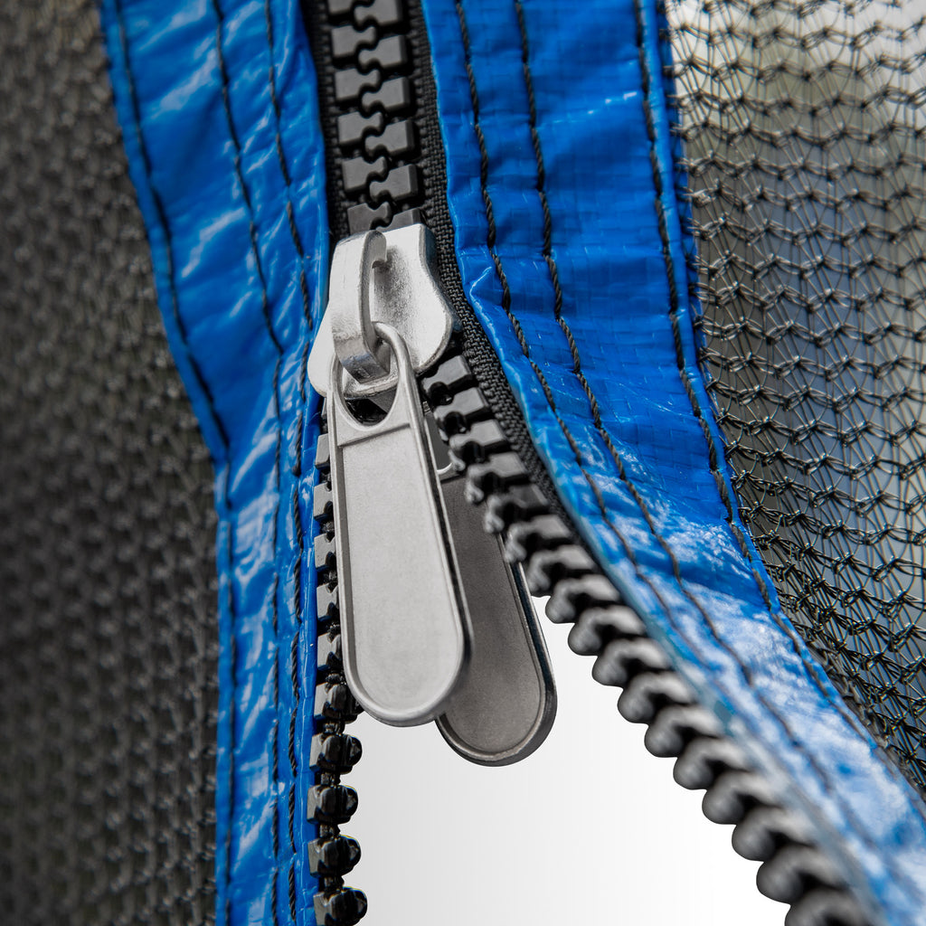 12-foot trampoline foam-padded enclosure poles