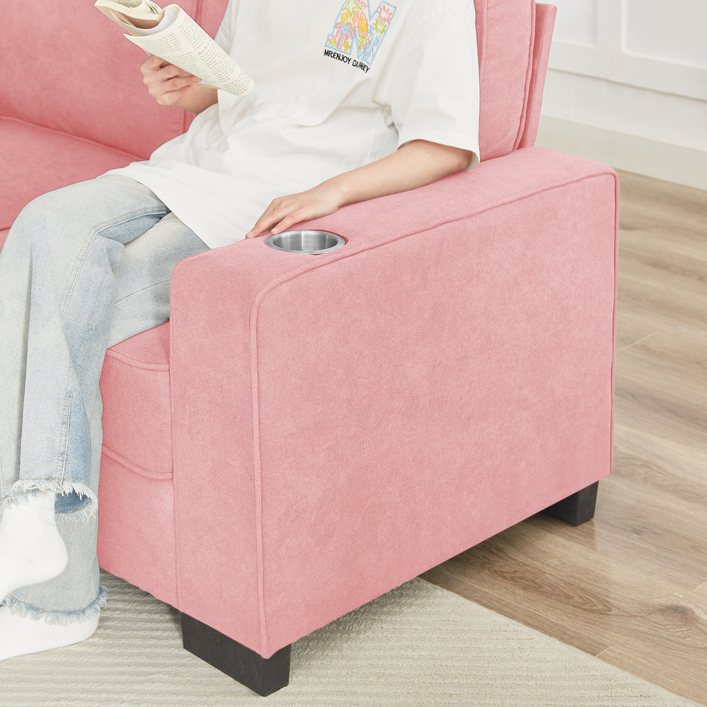 Compressed sofa packaging overview