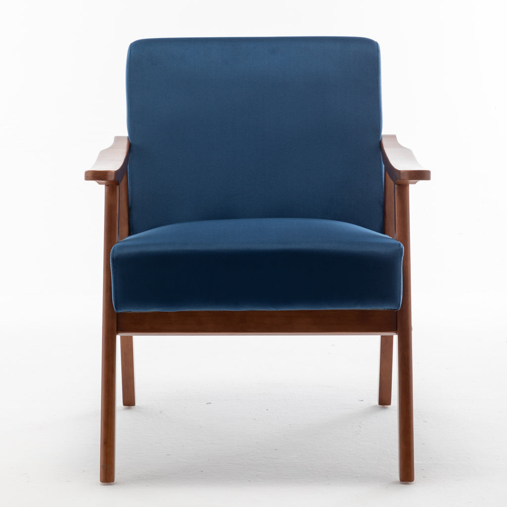 Rubber wood frame leg detail