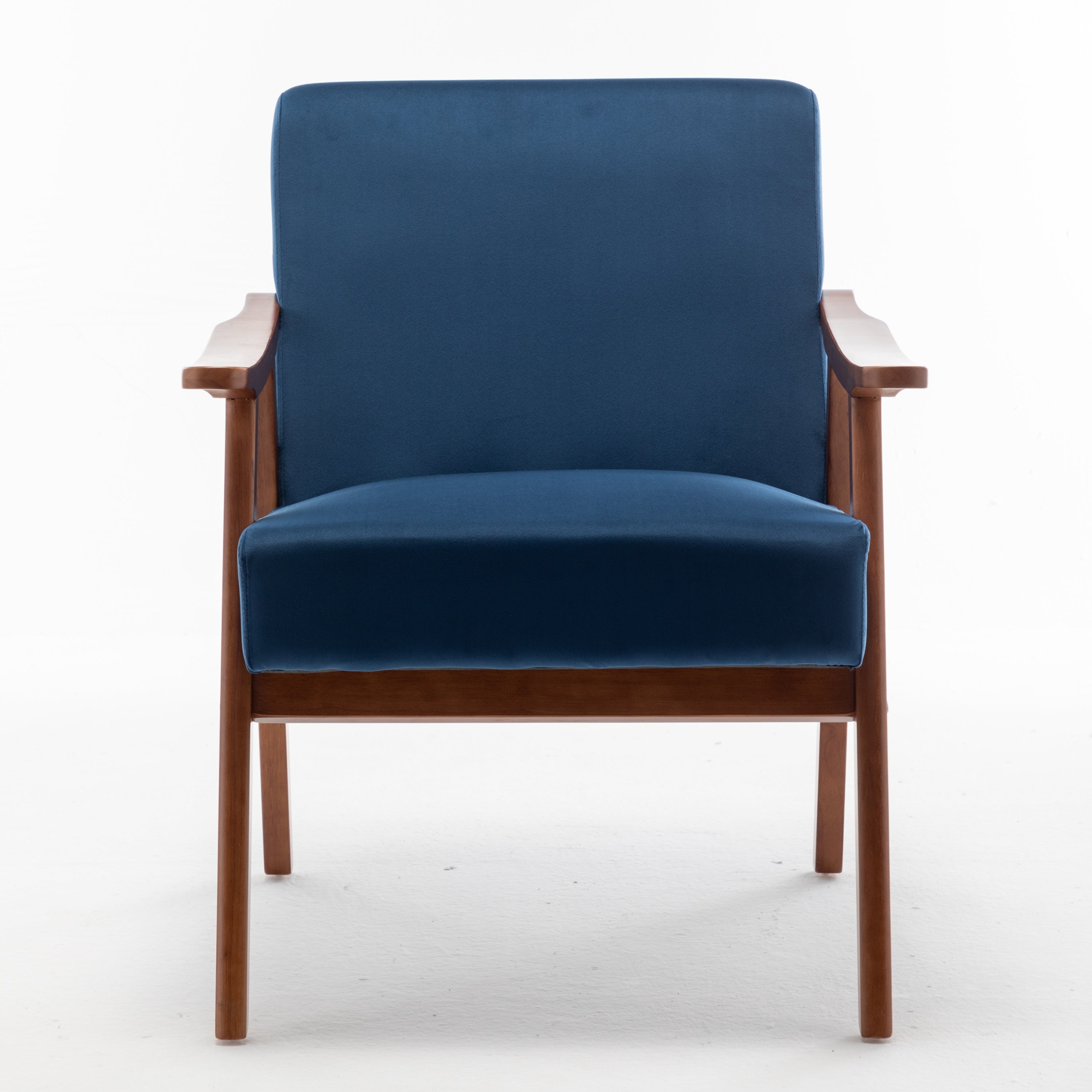 Rubber wood frame leg detail