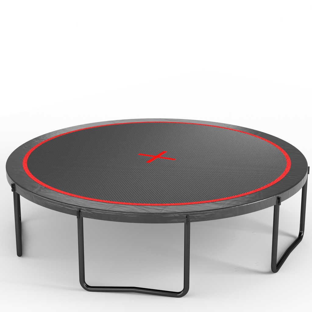 Trampoline basketball hoop backboard ball and inflator accessories