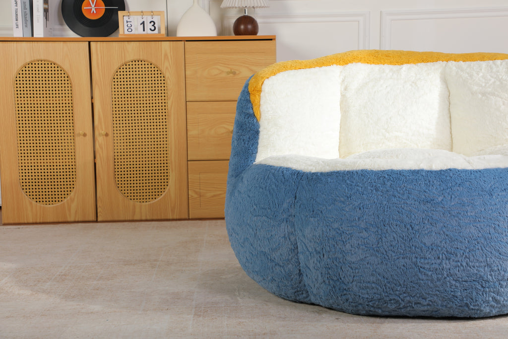 Bean bag chair dimensions view