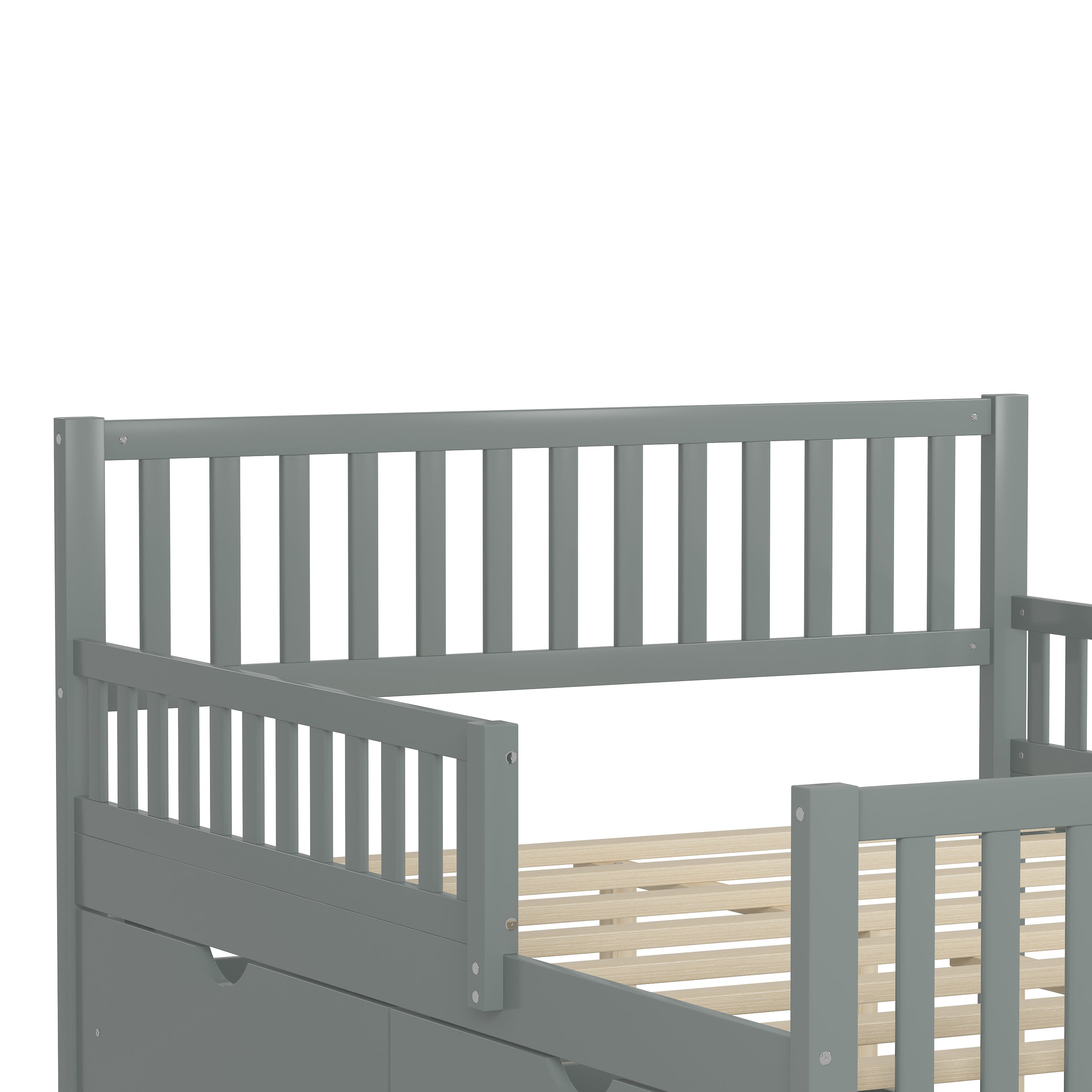Headboard straight-line design close-up
