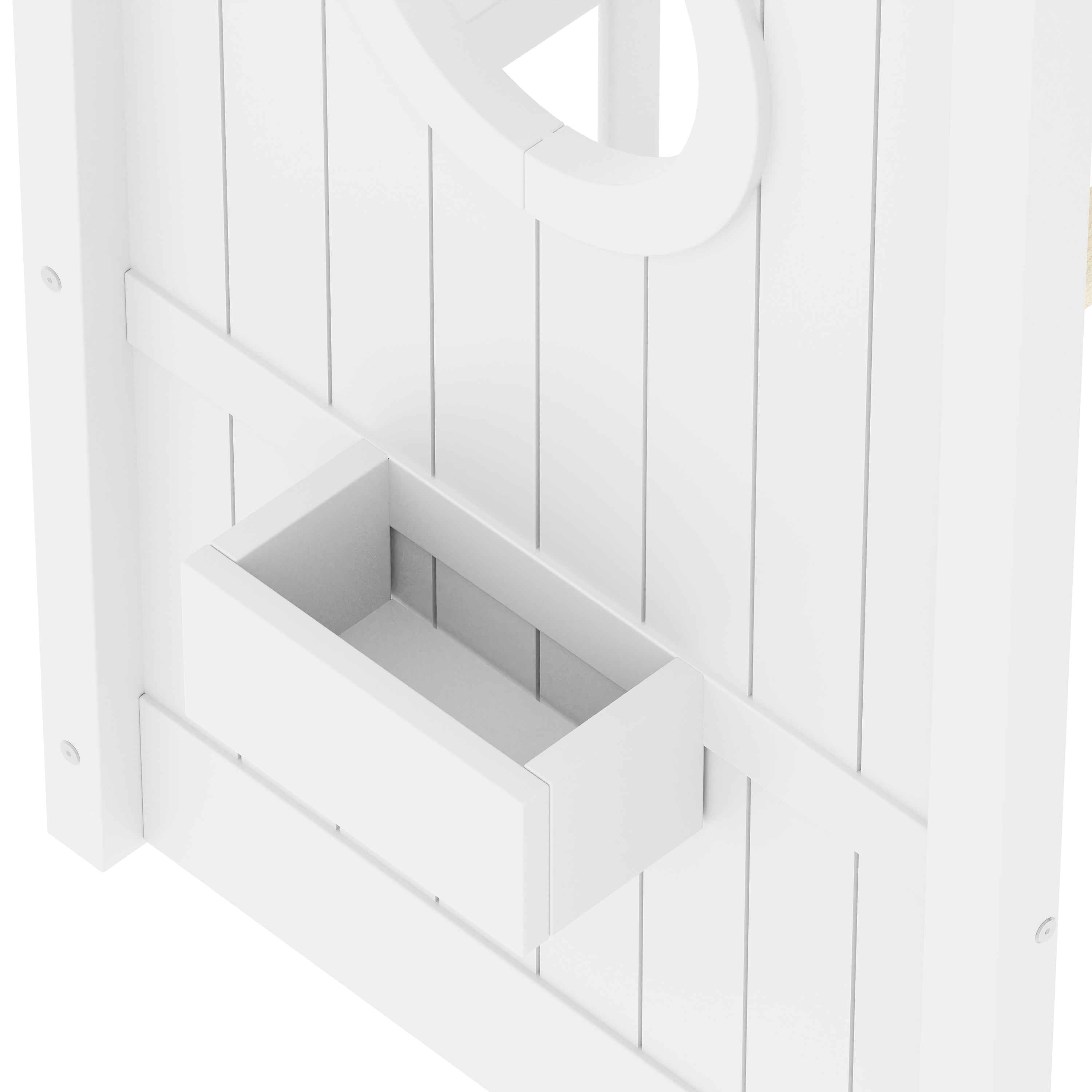 Twin Size Floor House Bed for Toddler, Kids Montessori Bed with Storage Shelf, Playhouse Bed with Roof Design, Gray