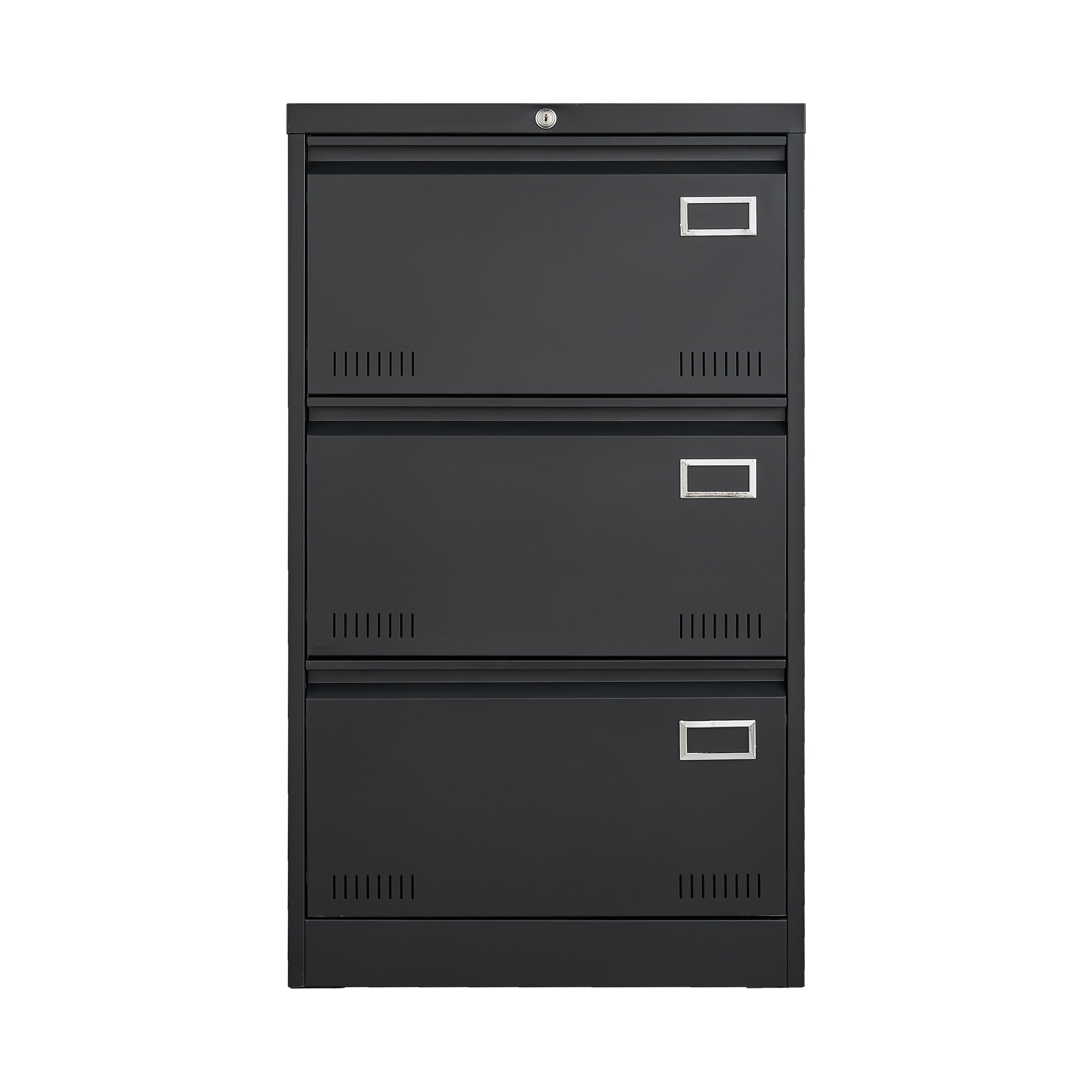 Black file cabinet legal letter A4 storage