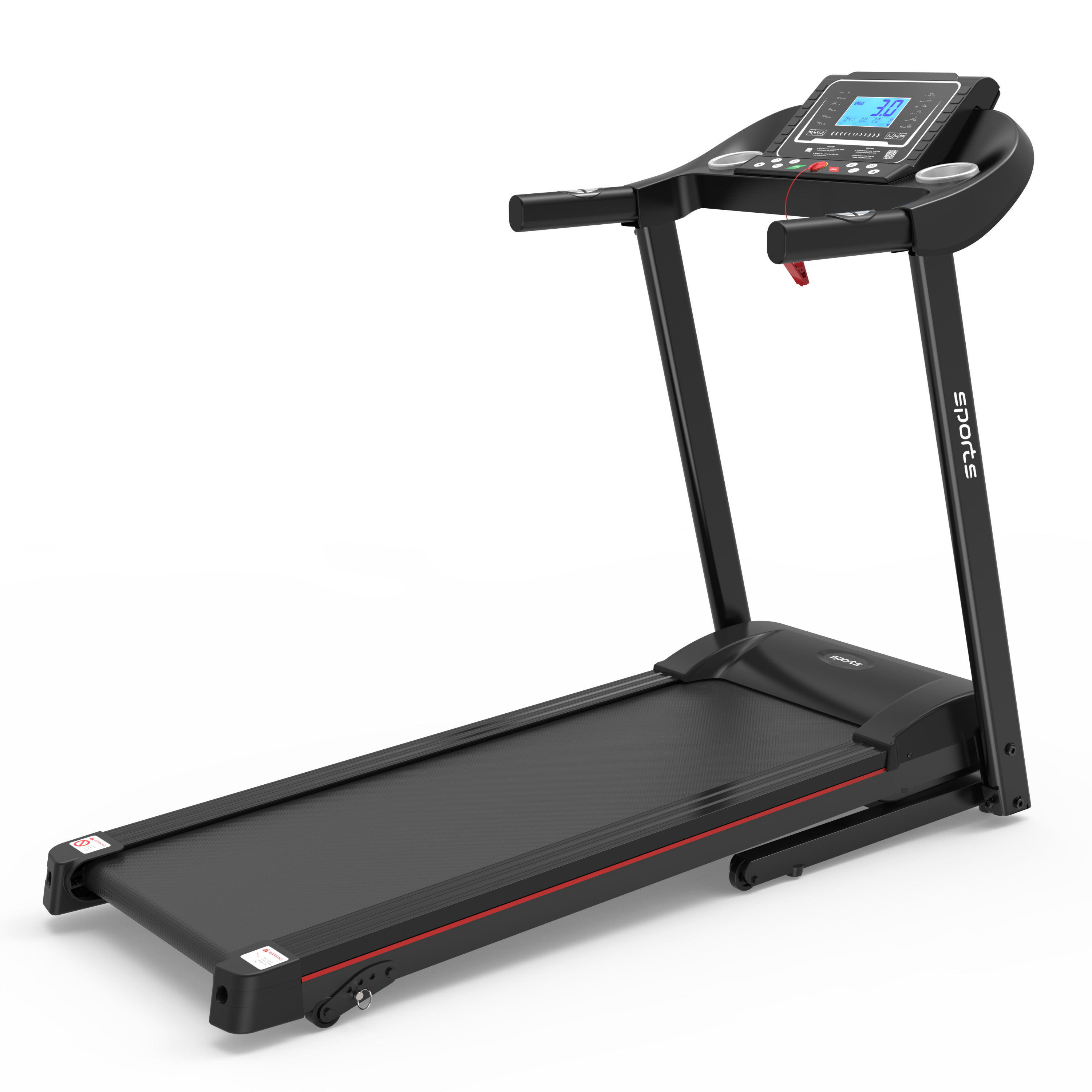 Home fitness treadmill countdown modes time distance calorie