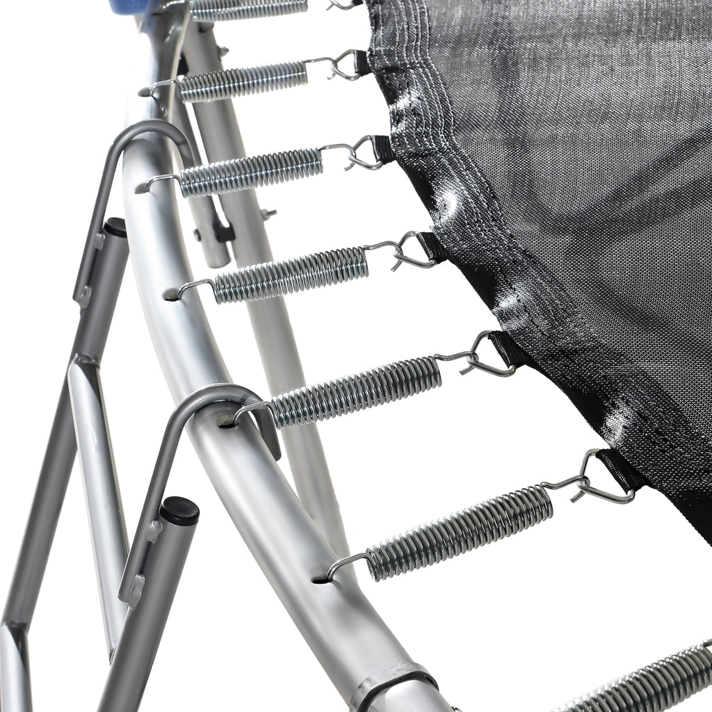 Galvanized steel frame six W-shaped legs stable base