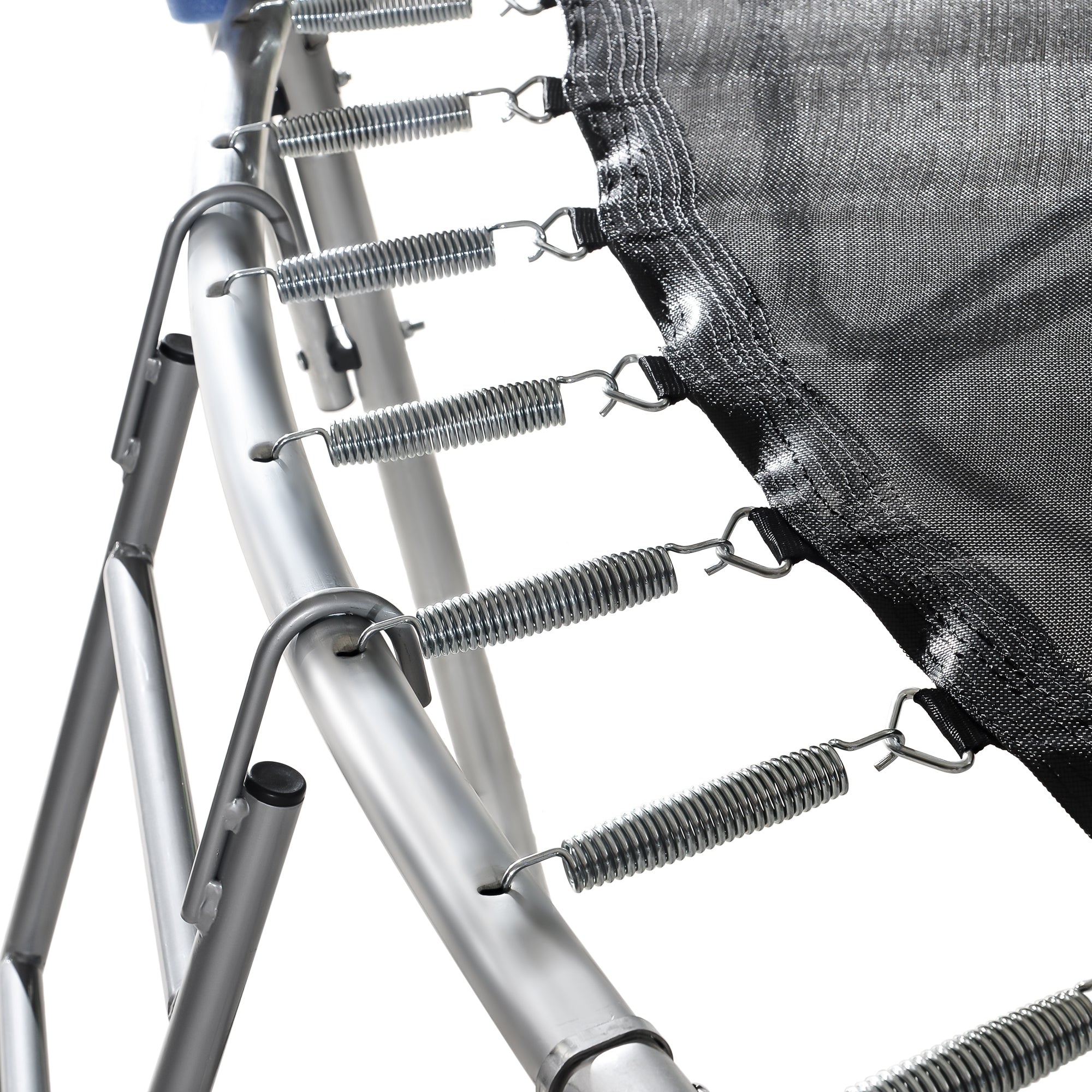 Galvanized steel frame six W-shaped legs stable base