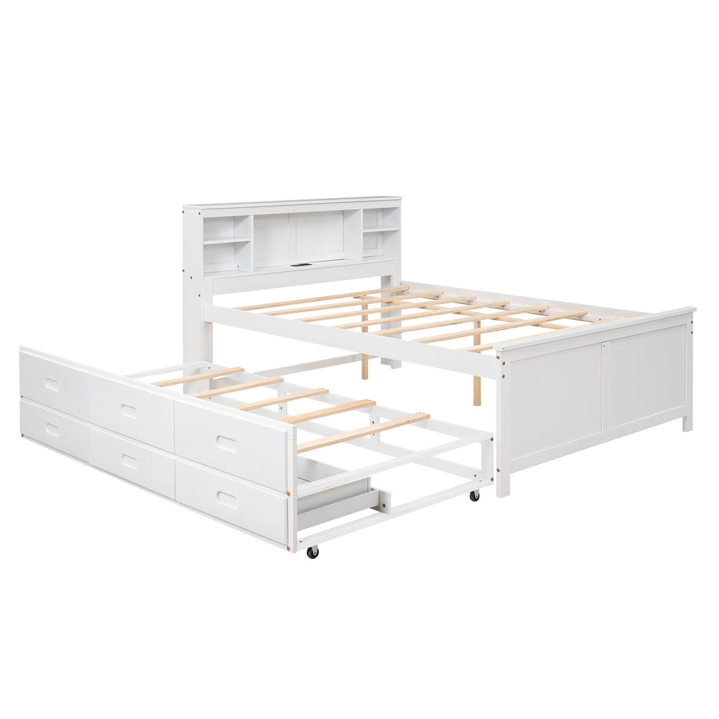 Platform bed assembly and dimension reference