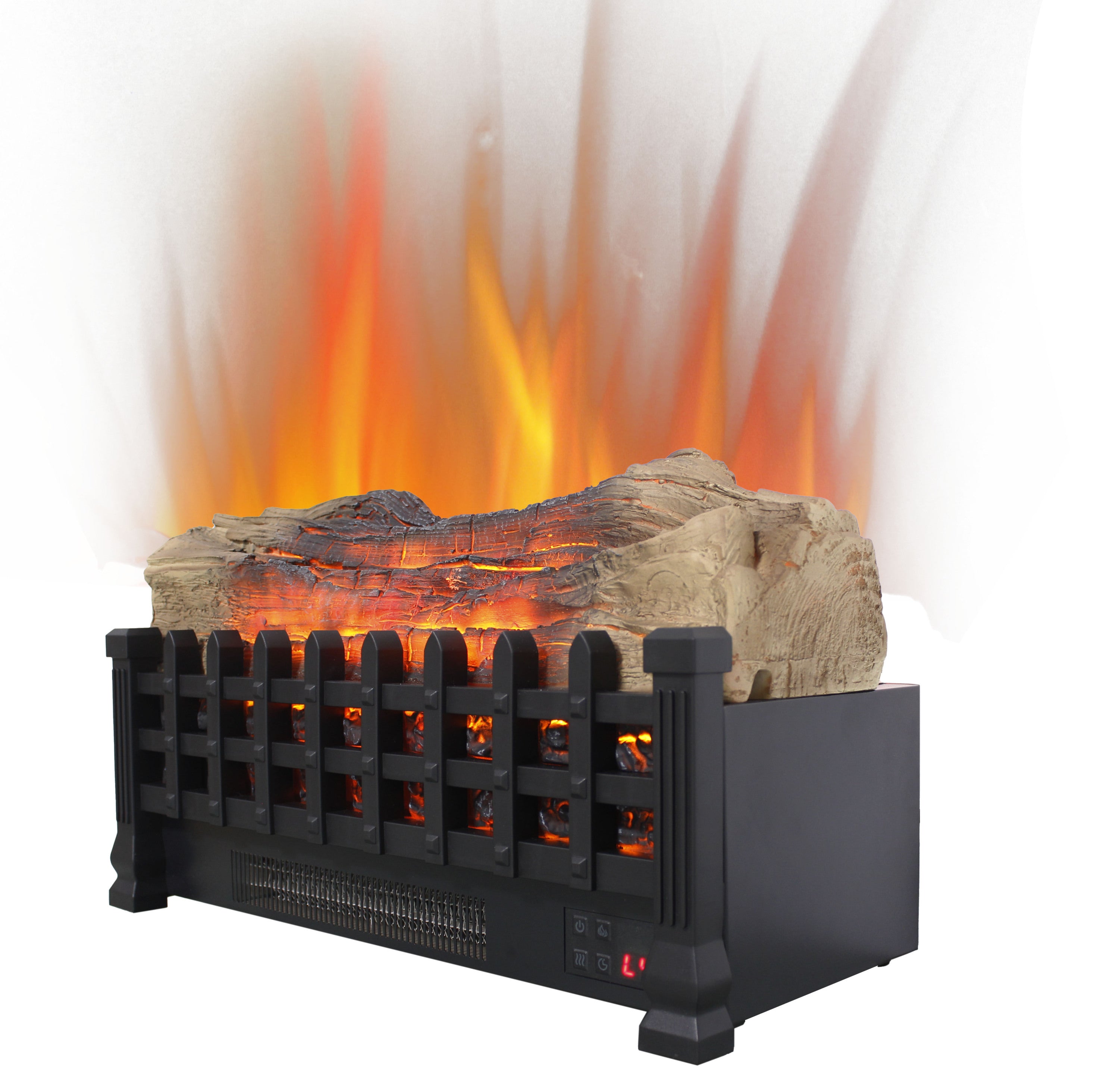20 inch electric fireplace insert dimension diagram side view