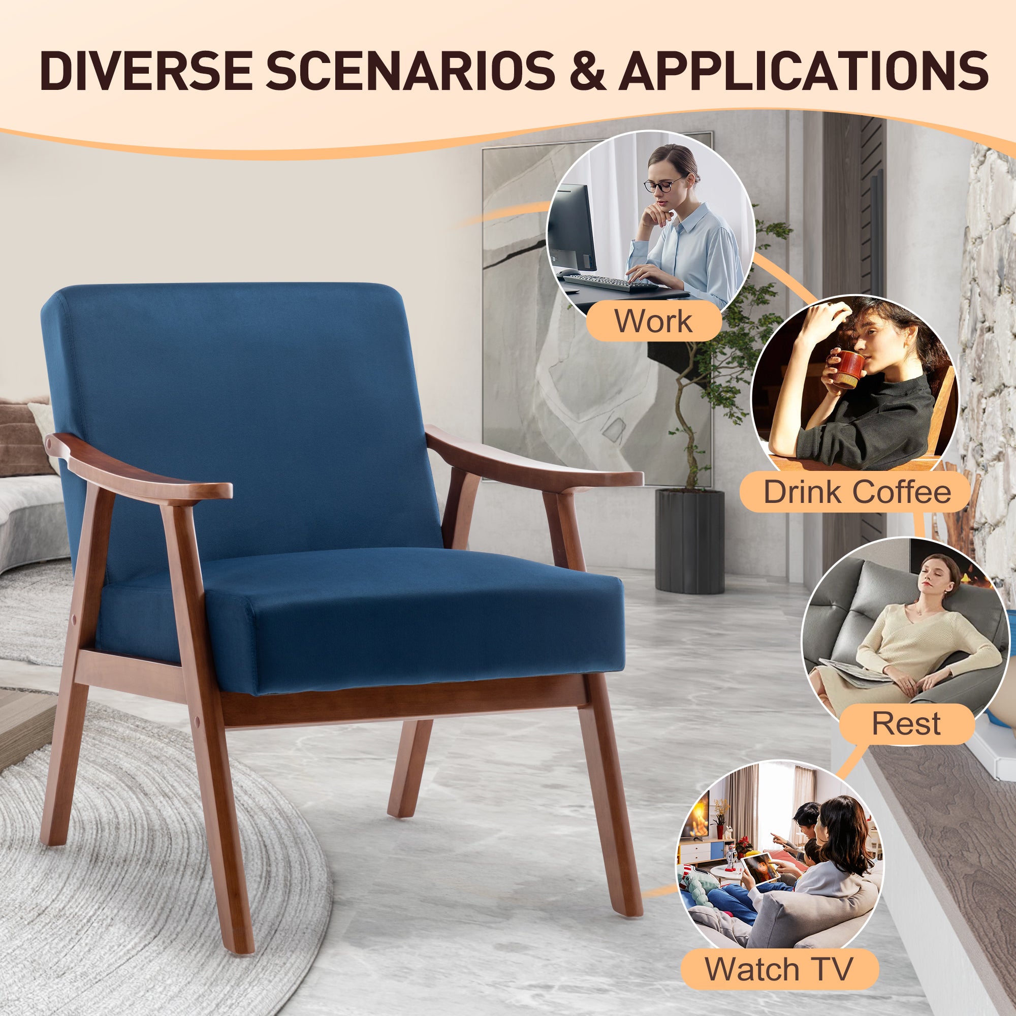 Extra-thick backrest detail