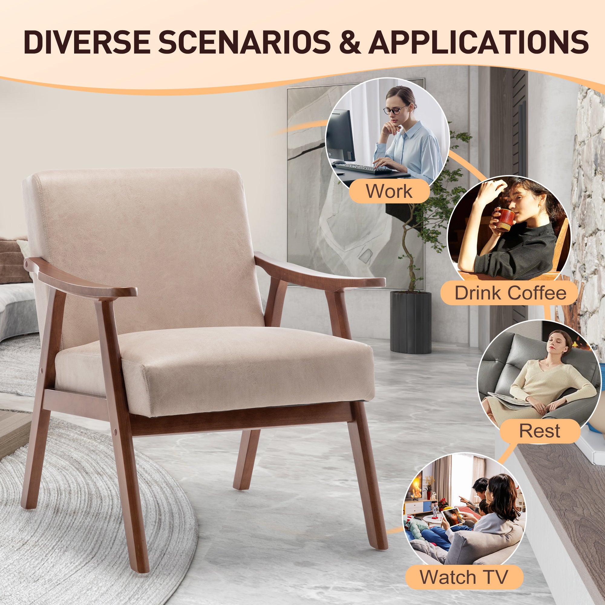Extra-thick backrest detail