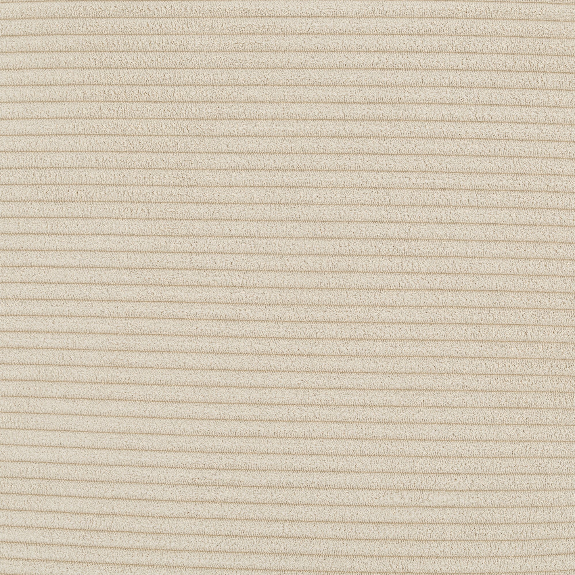 Beige corduroy upholstery close-up ribbed texture