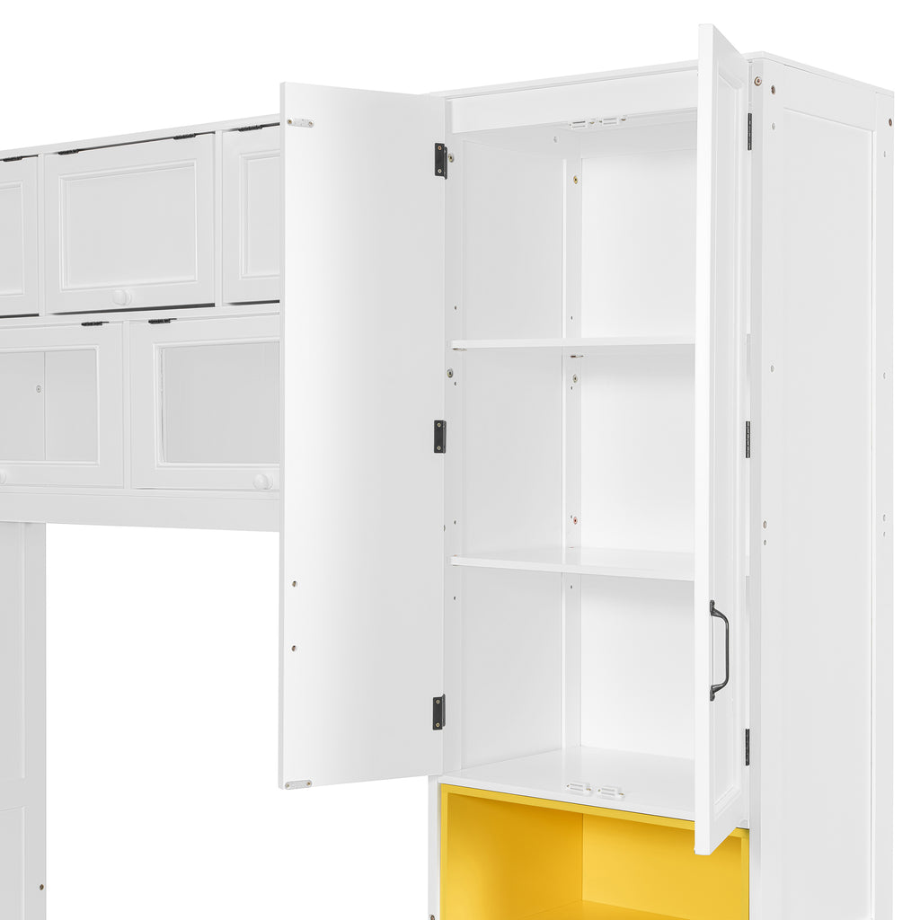 Fold-down twin Murphy bed mattress platform